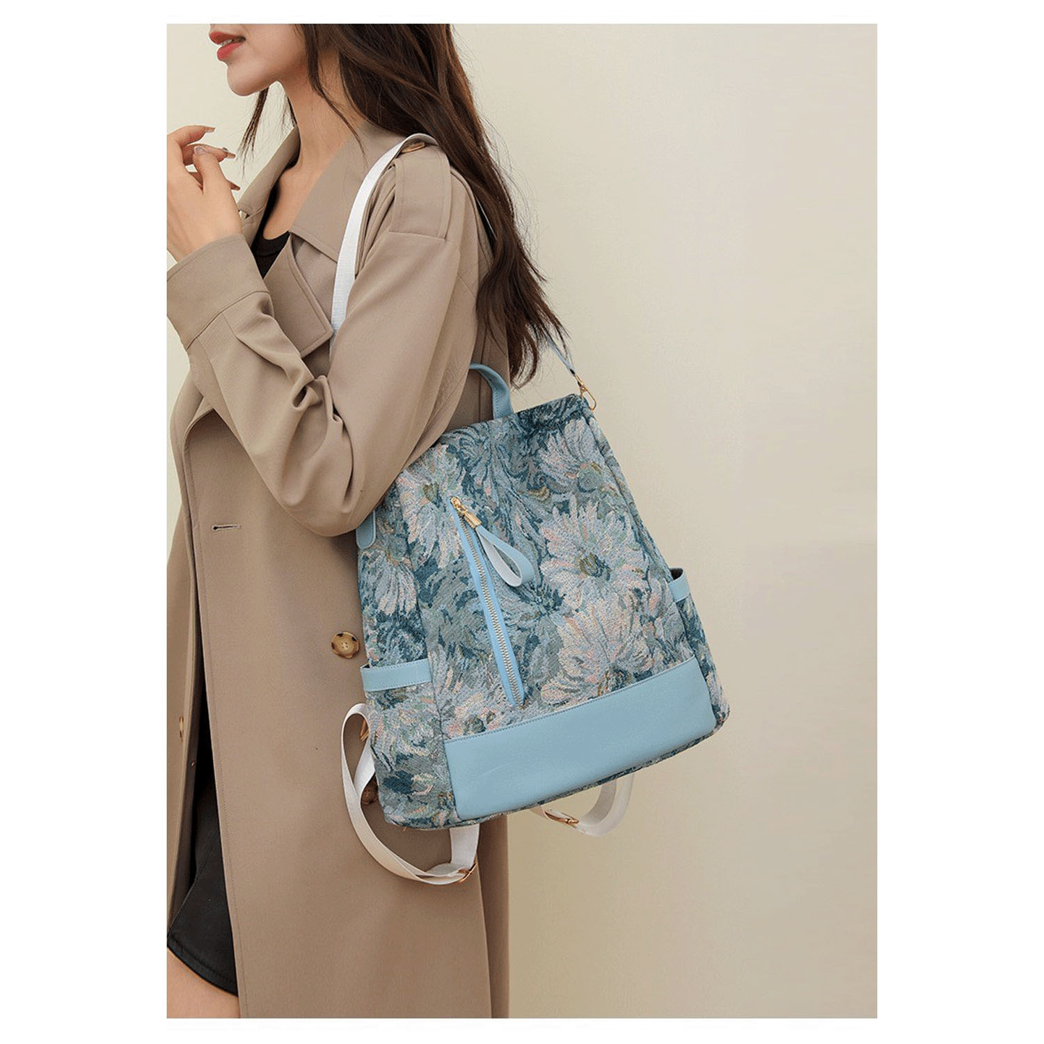 ゴブラン織リュックサック - 画像1