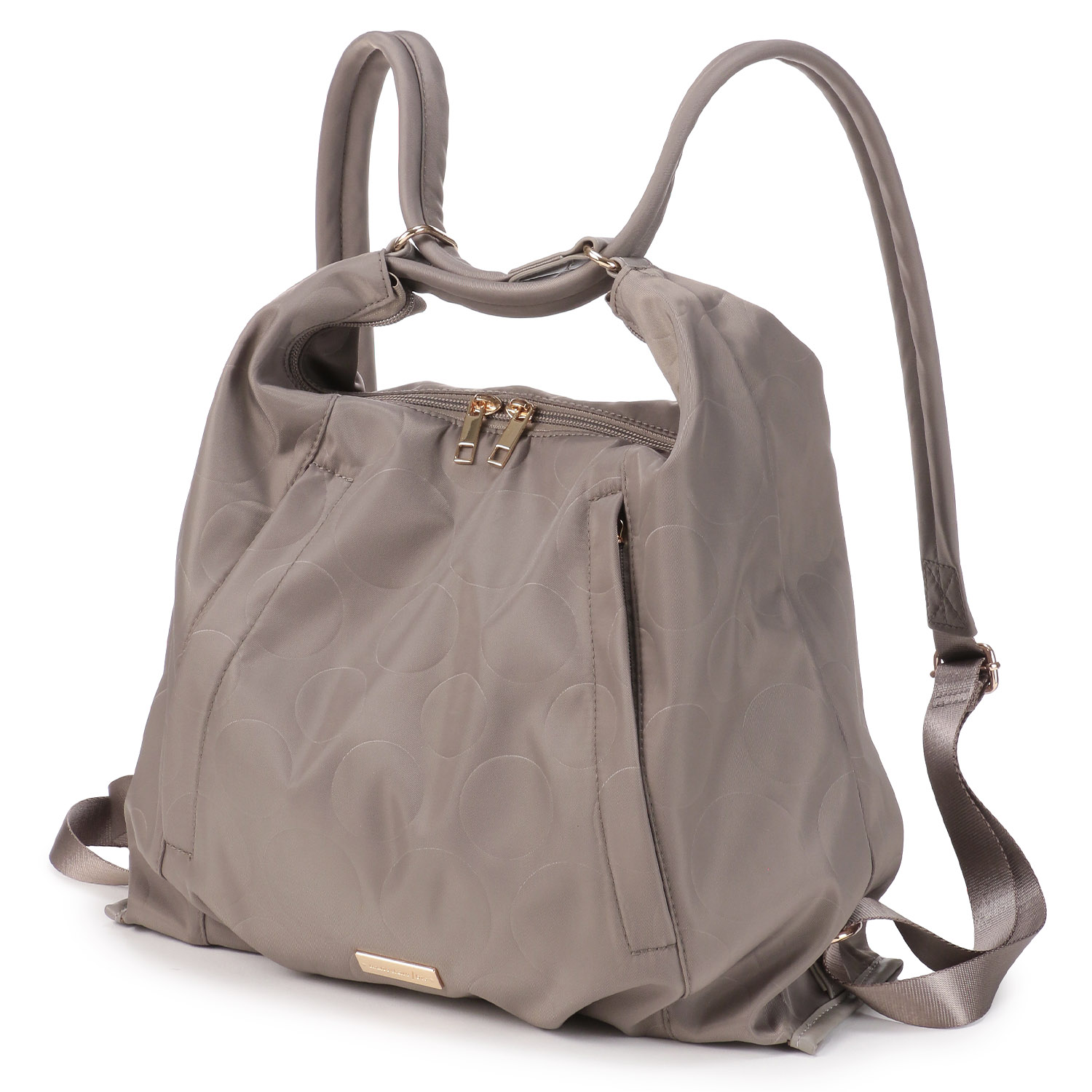 marie claire bis 水玉エンボス2WAYリュックサック - 画像4