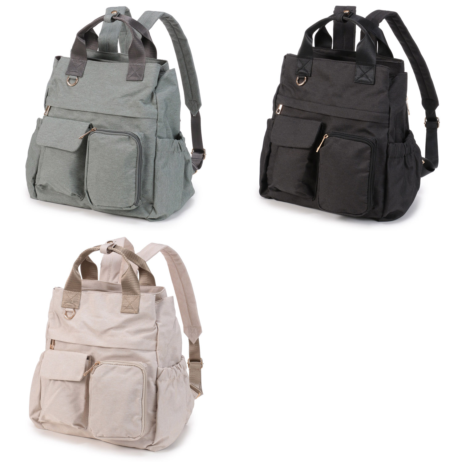 時短前ポケットリュックサック - 画像3