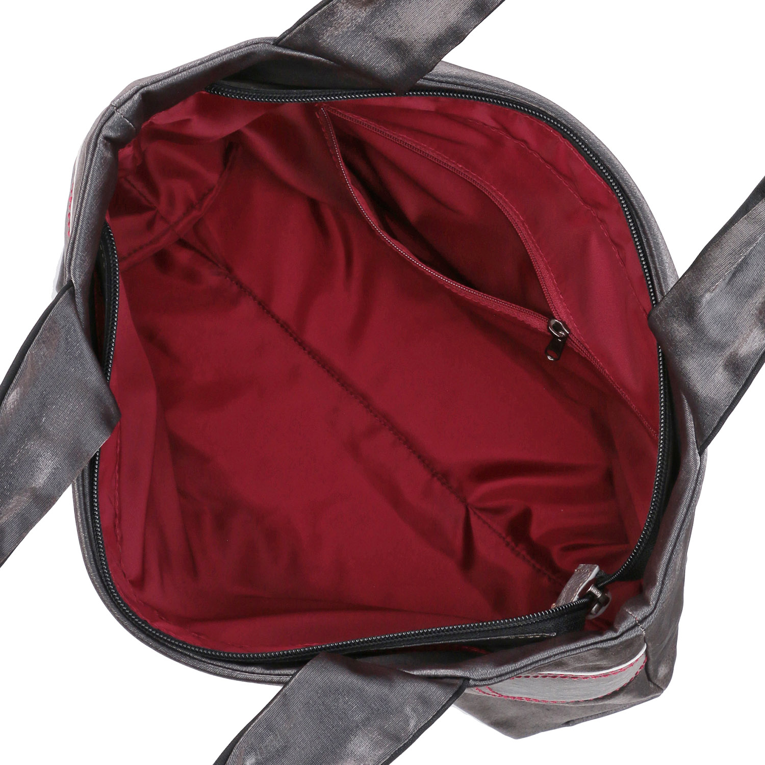 シルバーサークルトートバッグ - 画像5