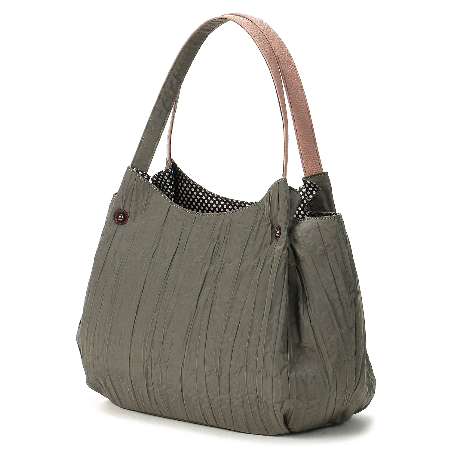 くしゅくしゅプリーツトートバッグ - 画像1