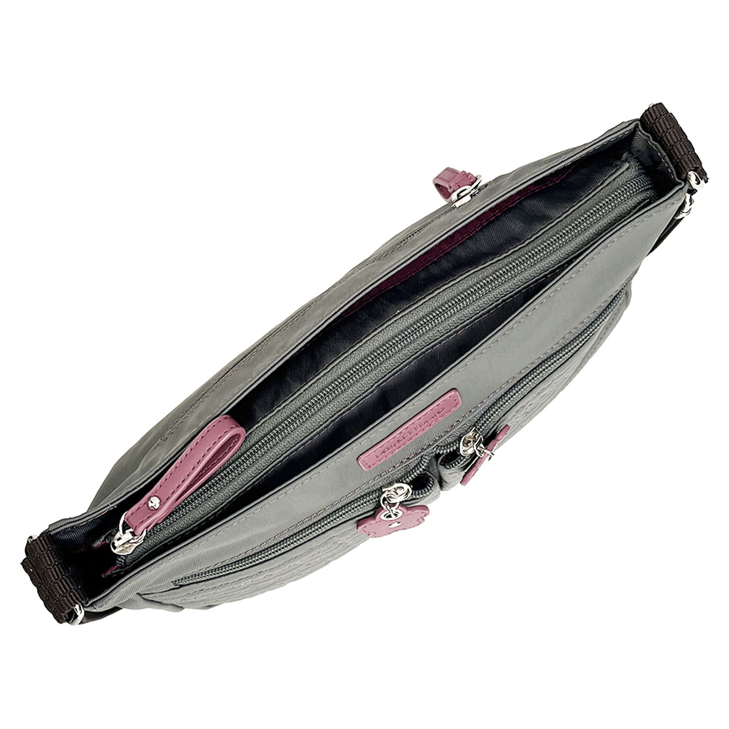 【12－00、14－00 在庫ある分で終了】BORSETTIAMO プランチュール ステッチ横型ショルダーバッグ - 画像7