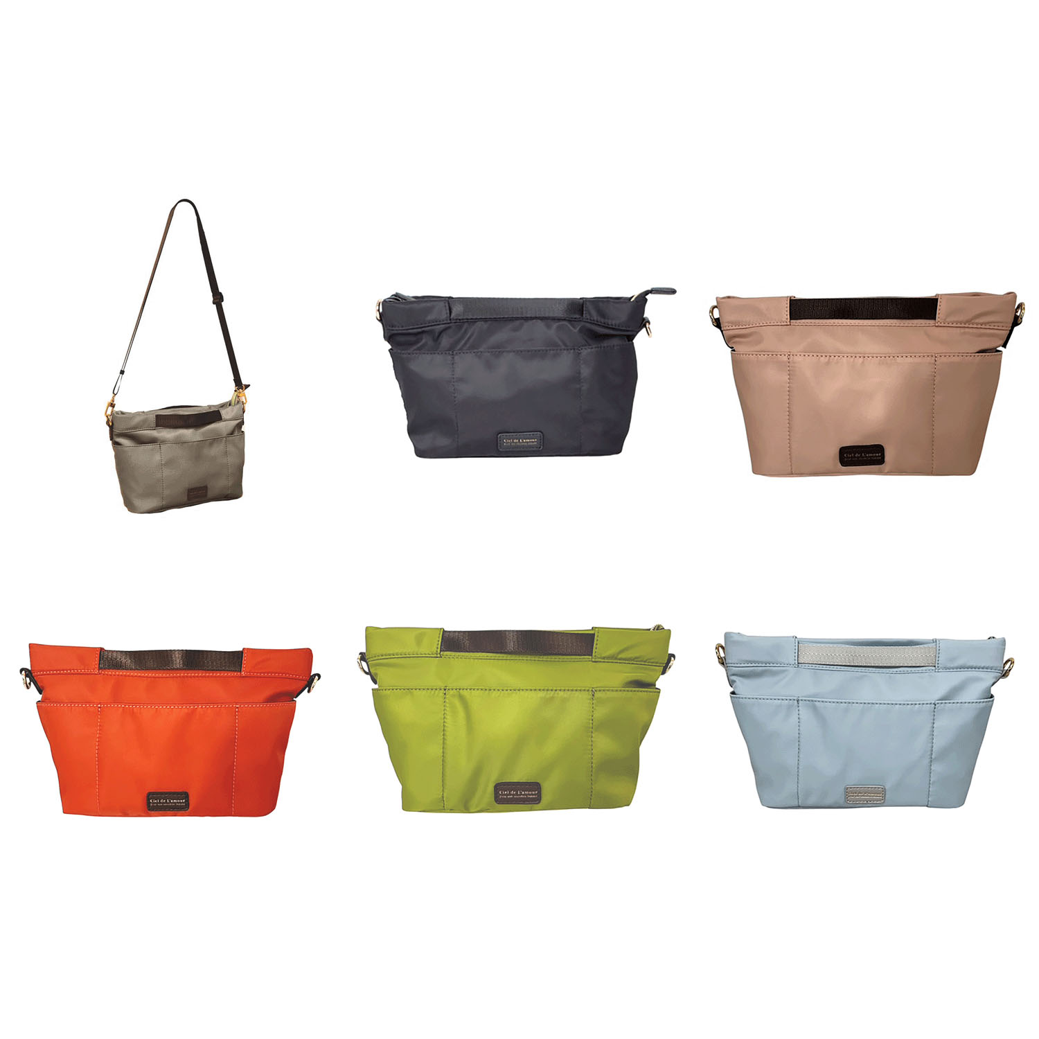 バッグインバッグ ショルダー付きSサイズ - 画像3