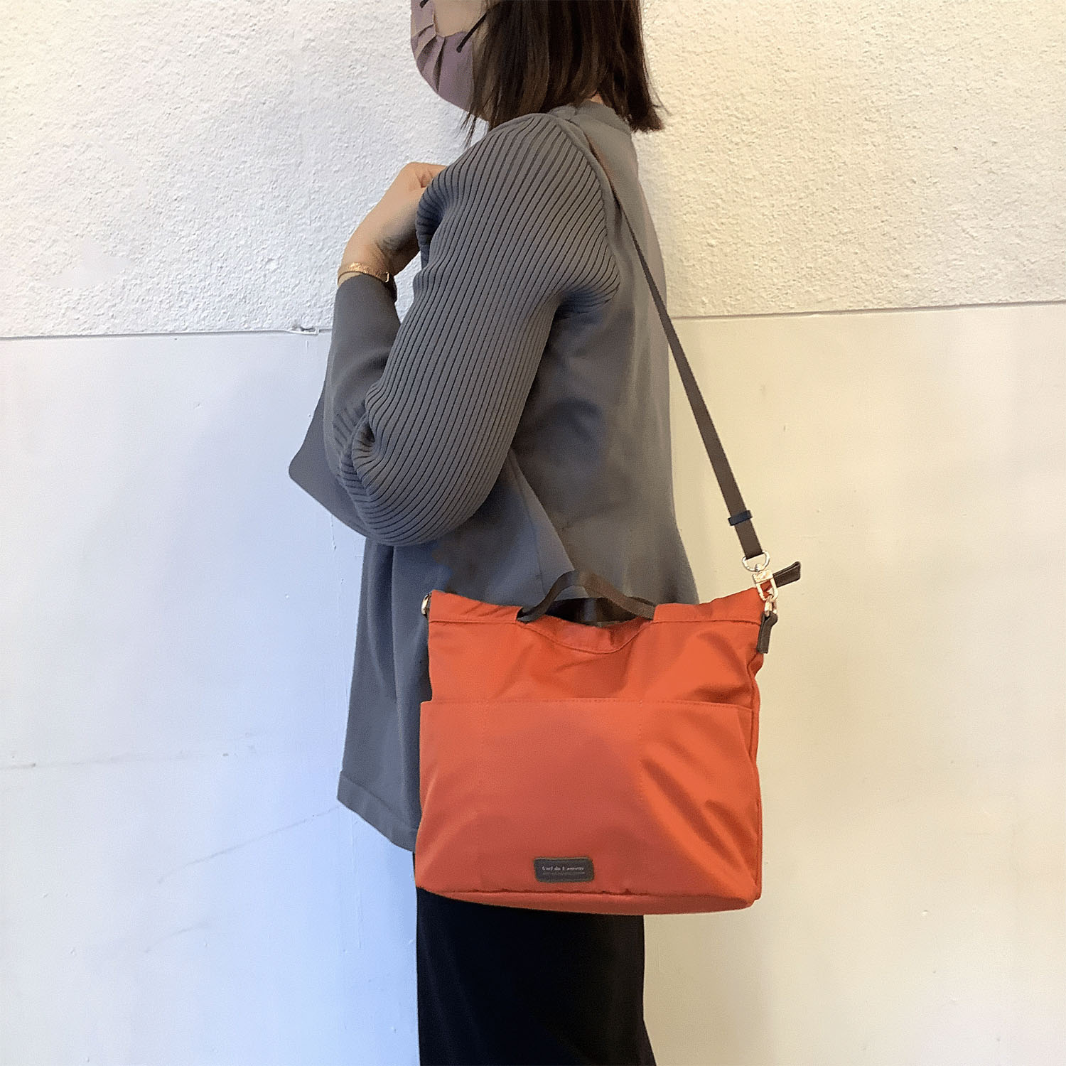 バッグインバッグ ショルダー付きLサイズ - 画像2