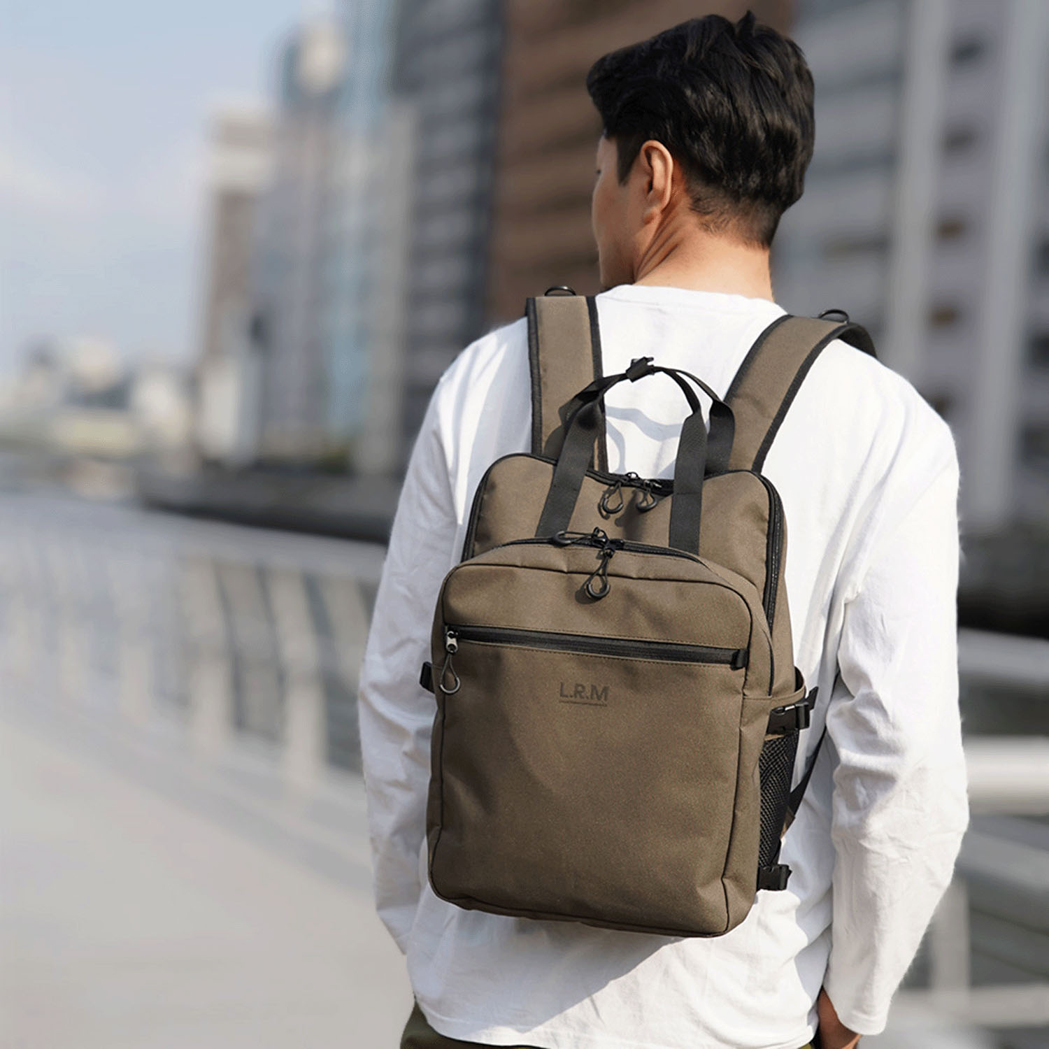 スクエア2層リュック - 画像2