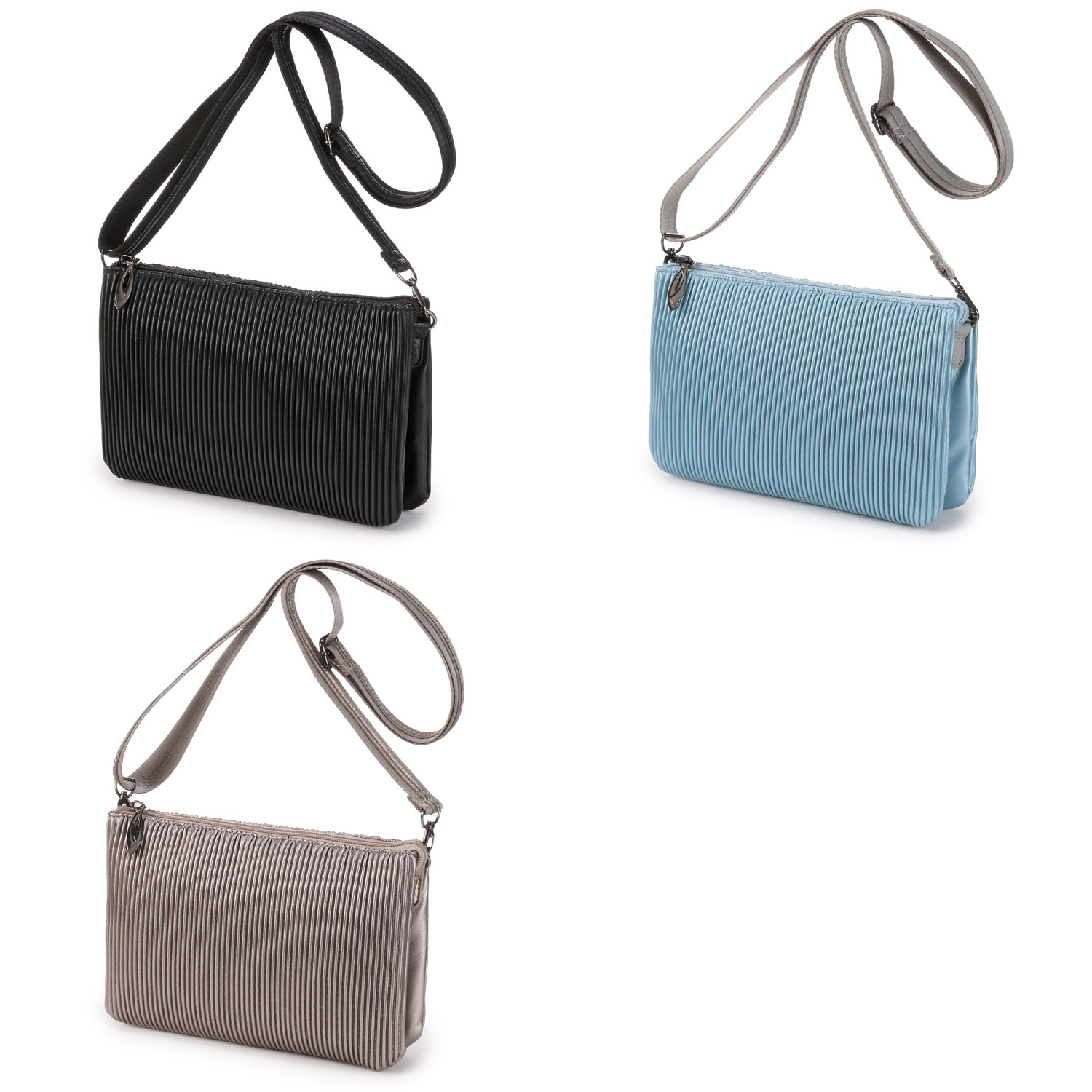 プリーツお財布ポシェット - 画像1