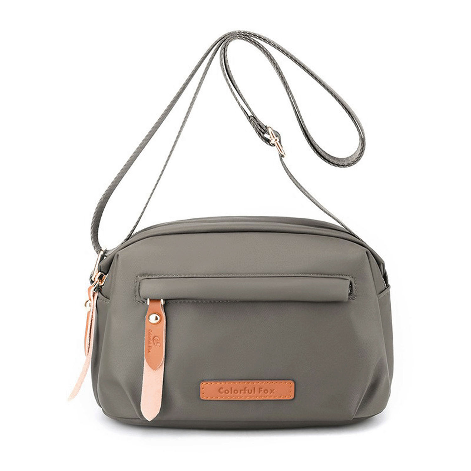 前ポケット付きショルダーバッグ - 画像3