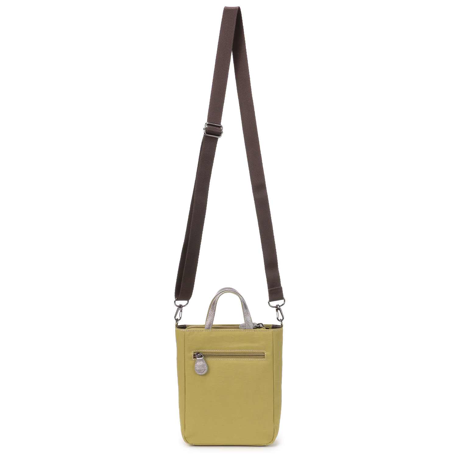 がま口型ポケット付きミニショルダーバッグ - 画像6