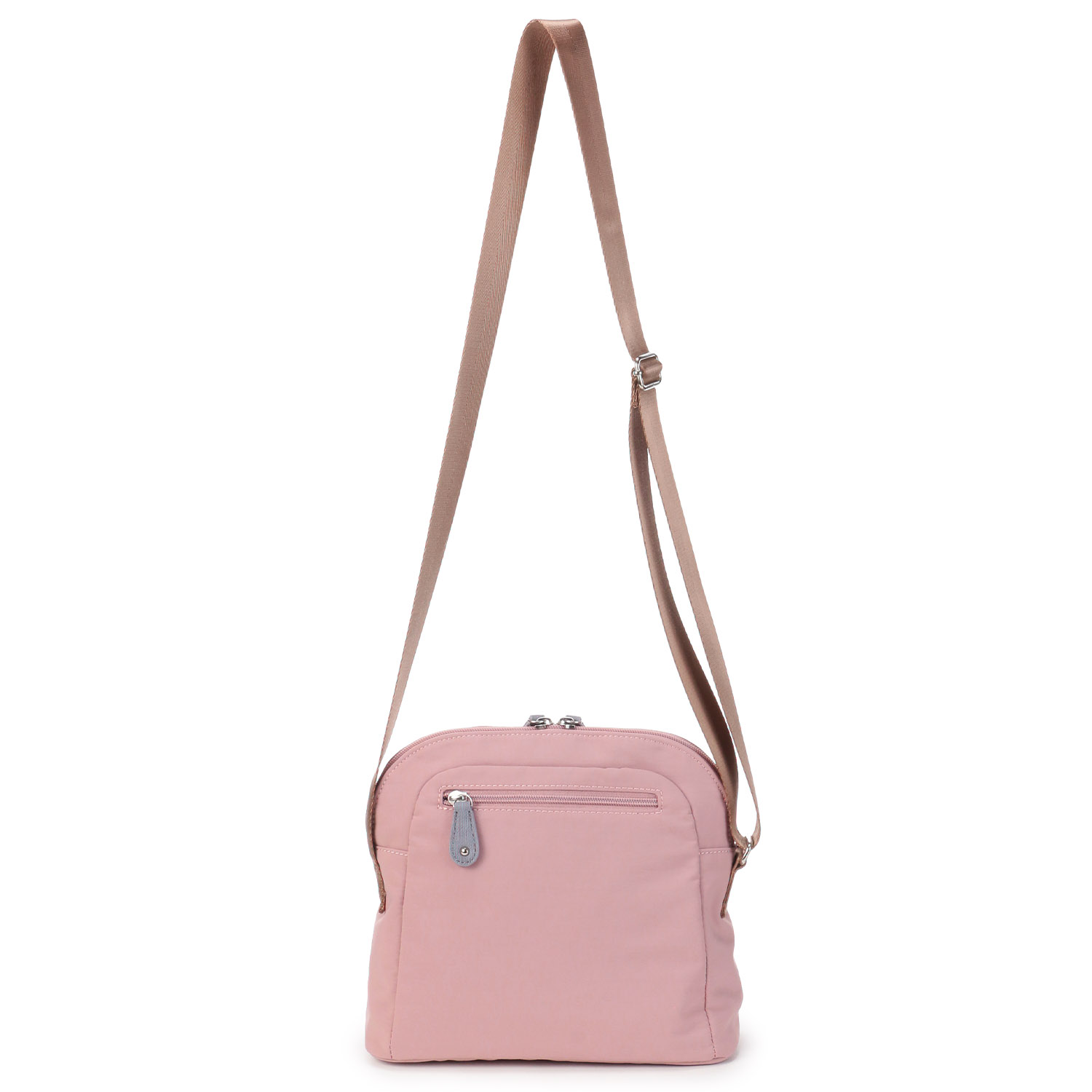 ZAZAシワナイロンサークルショルダーバッグ - 画像5