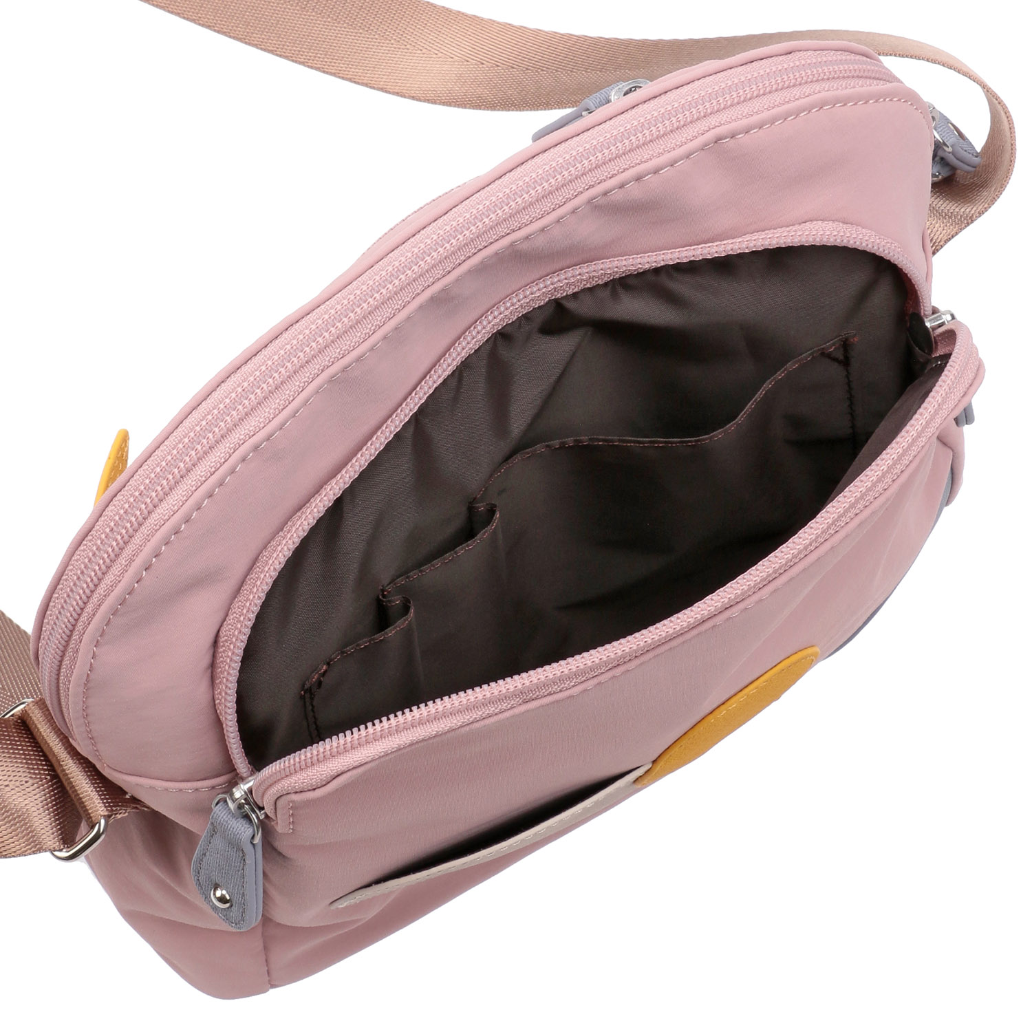 ZAZAシワナイロンサークルショルダーバッグ - 画像7