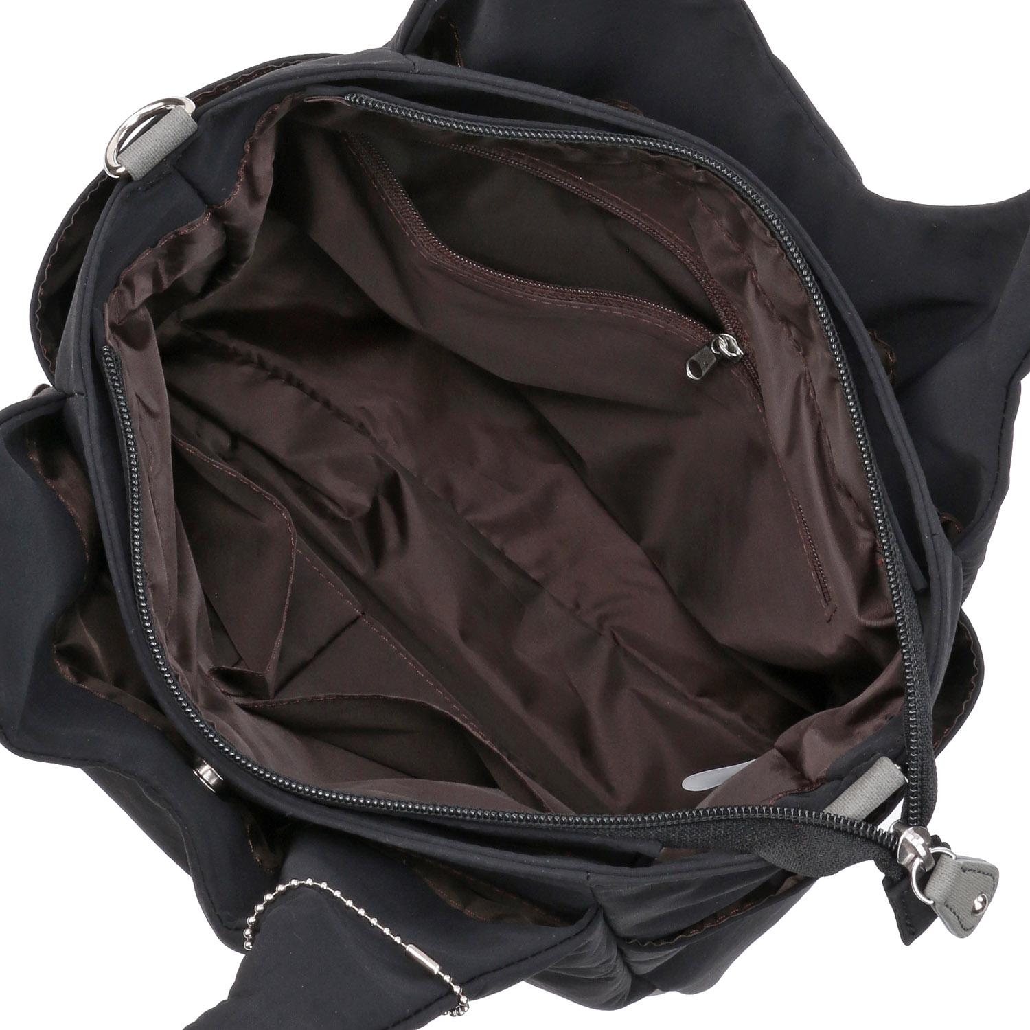 ZAZAシワナイロンサークル2WAYバッグ - 画像7