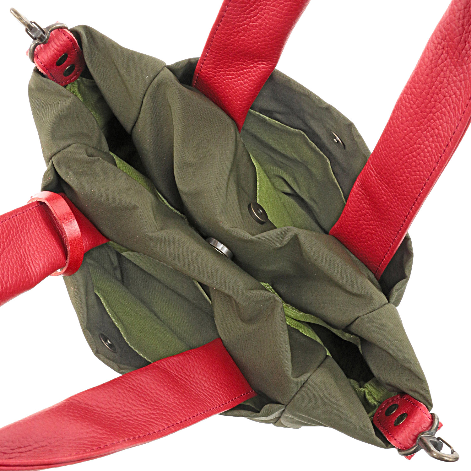 ロクヨンクロス×牛革ハンドバッグ - 画像5