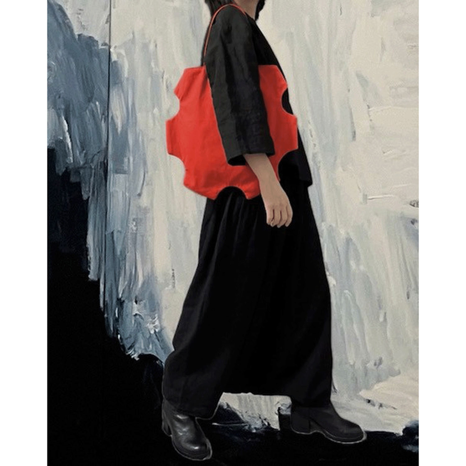 TOMOO DESIGNS  歯車型トートバッグ