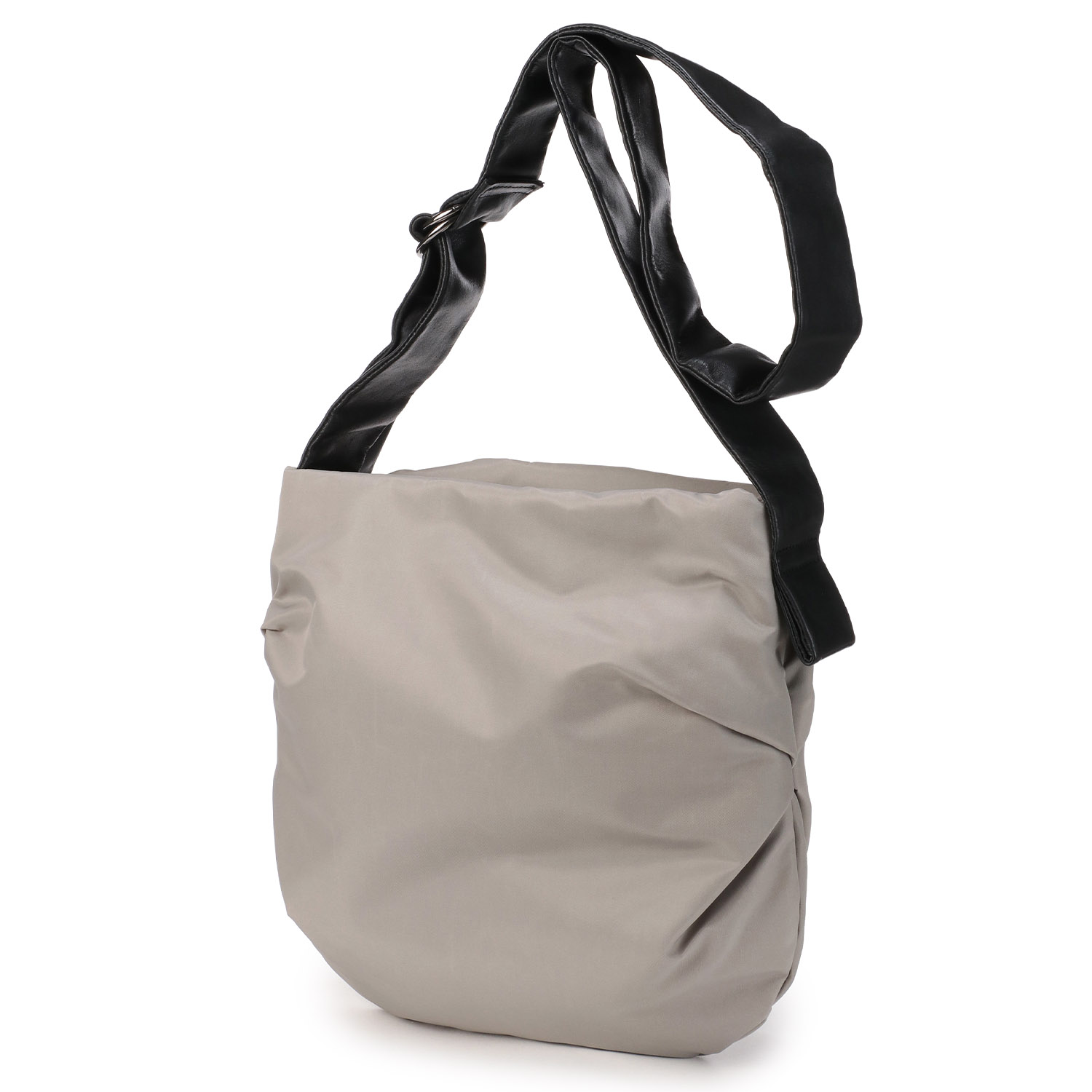 ReVA リサイクルナイロン×牛革ショルダーバッグ - 画像2