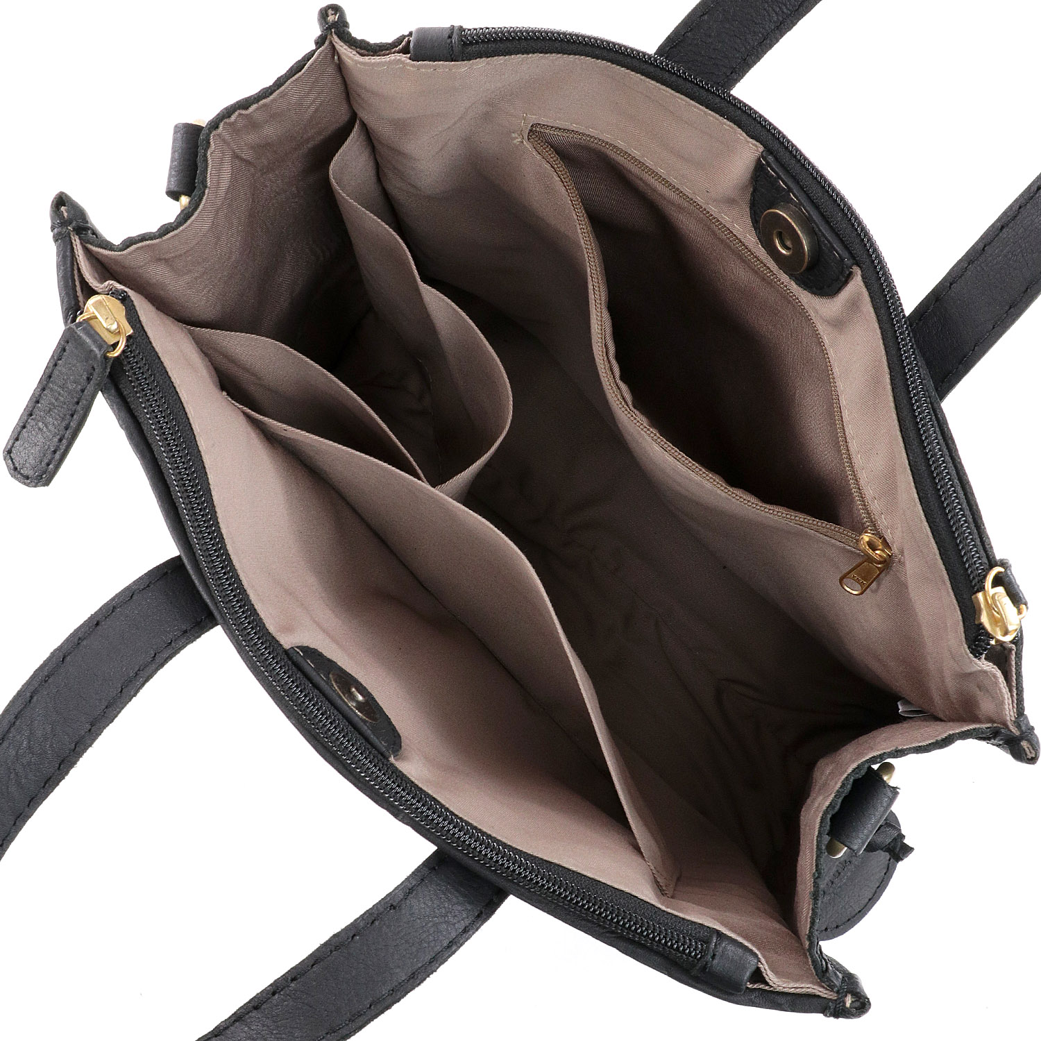 zucchero 牛革メッシュスクエアバッグ - 画像4