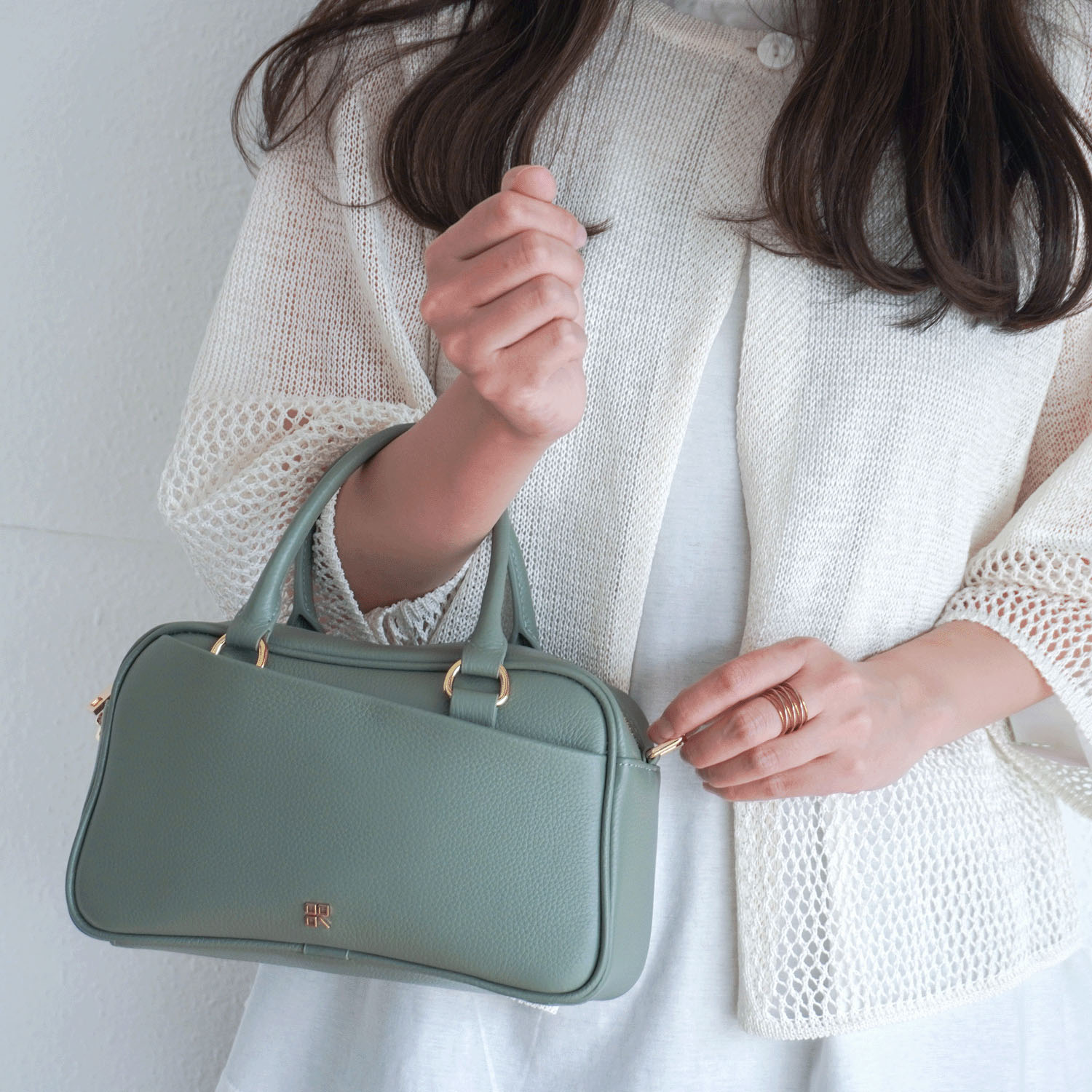 story．バイアスポケットハンドバッグ - 画像3