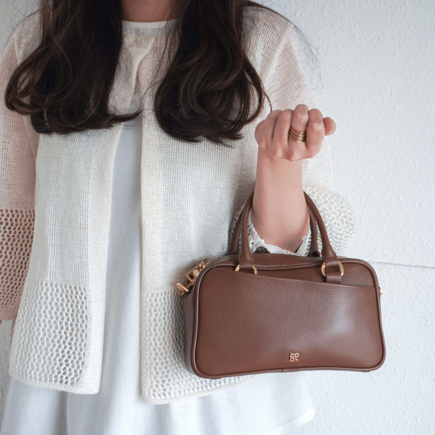 story．バイアスポケットハンドバッグ - 画像4