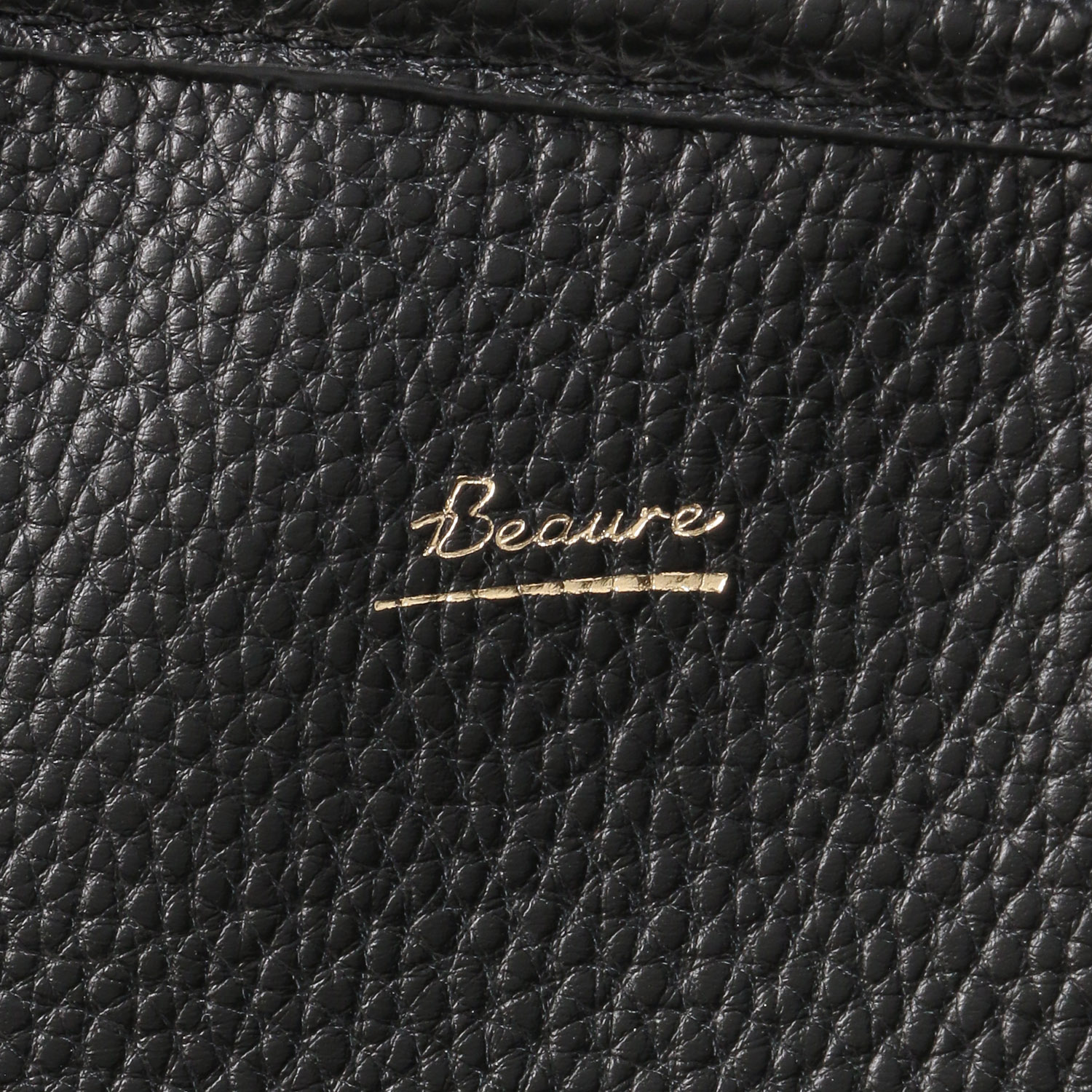 BEAURE カウレザーA4トートバッグ - 画像8