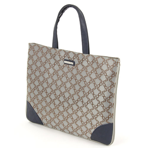 鎖柄 A4横手提げバッグ - 画像1