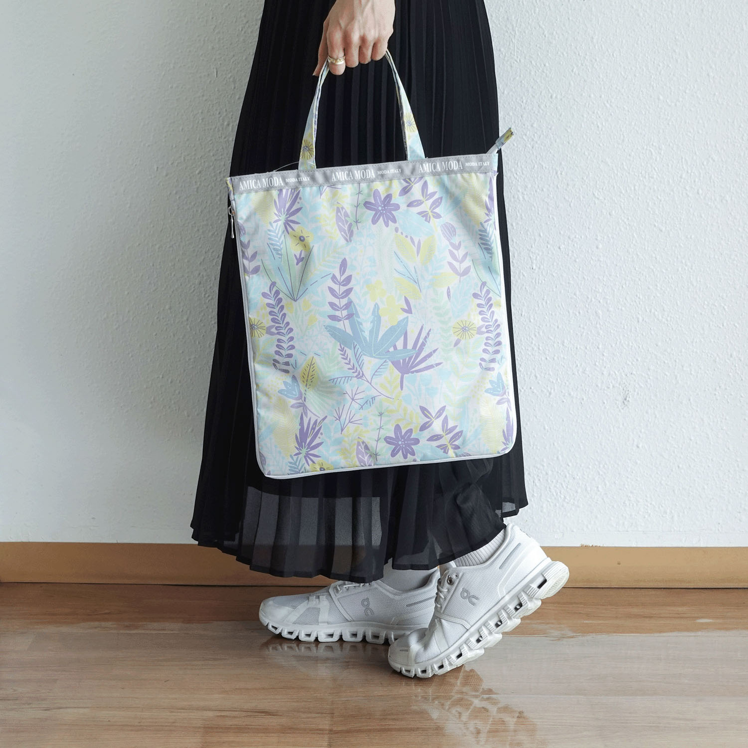 ペラーデ柄 A4拡張縦型バッグ - 画像2