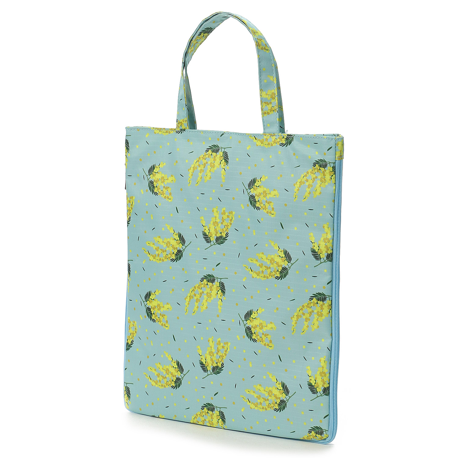 【エトワール別注柄】ミモザ柄A4拡張縦型バッグ - 画像3