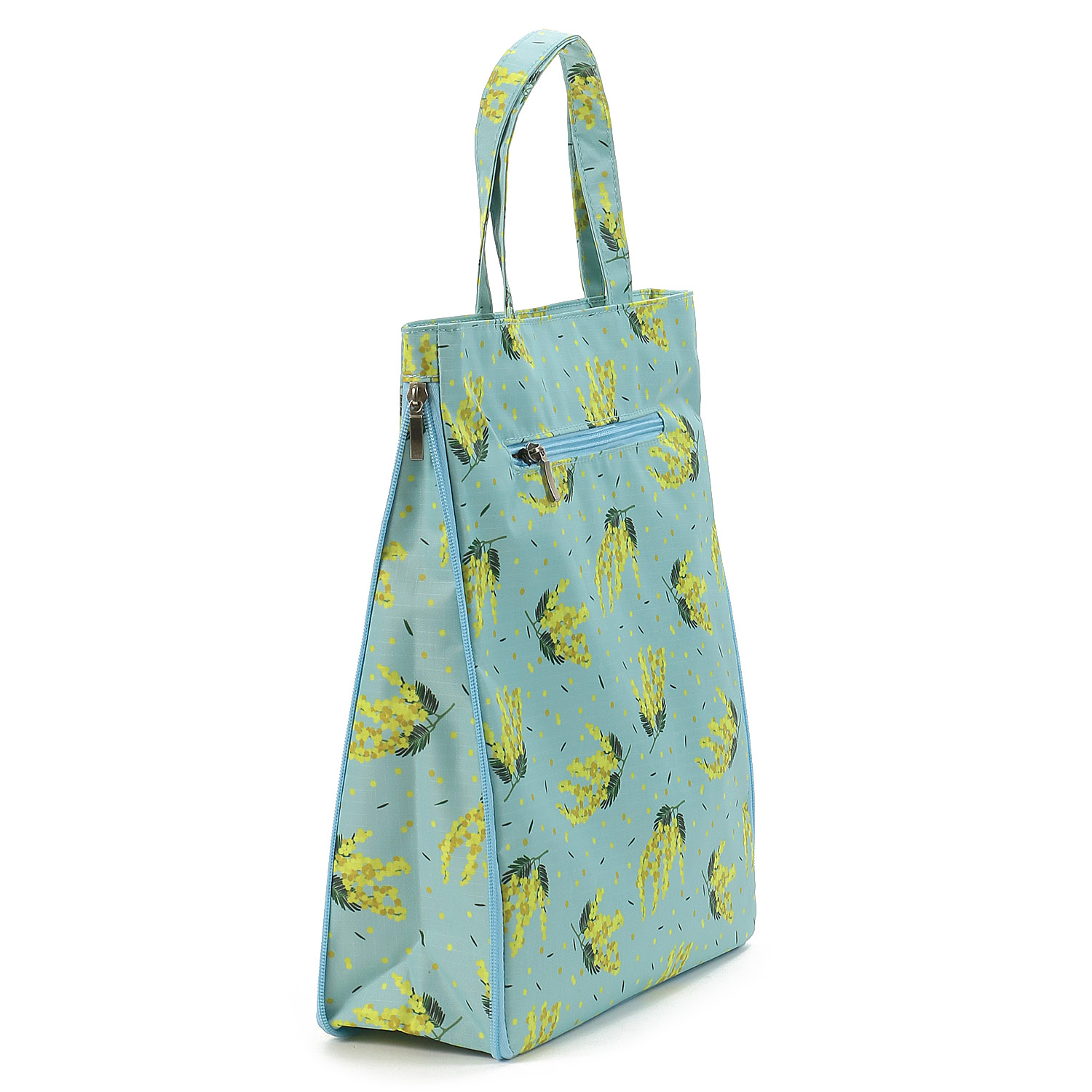 【エトワール別注柄】ミモザ柄A4拡張縦型バッグ - 画像5