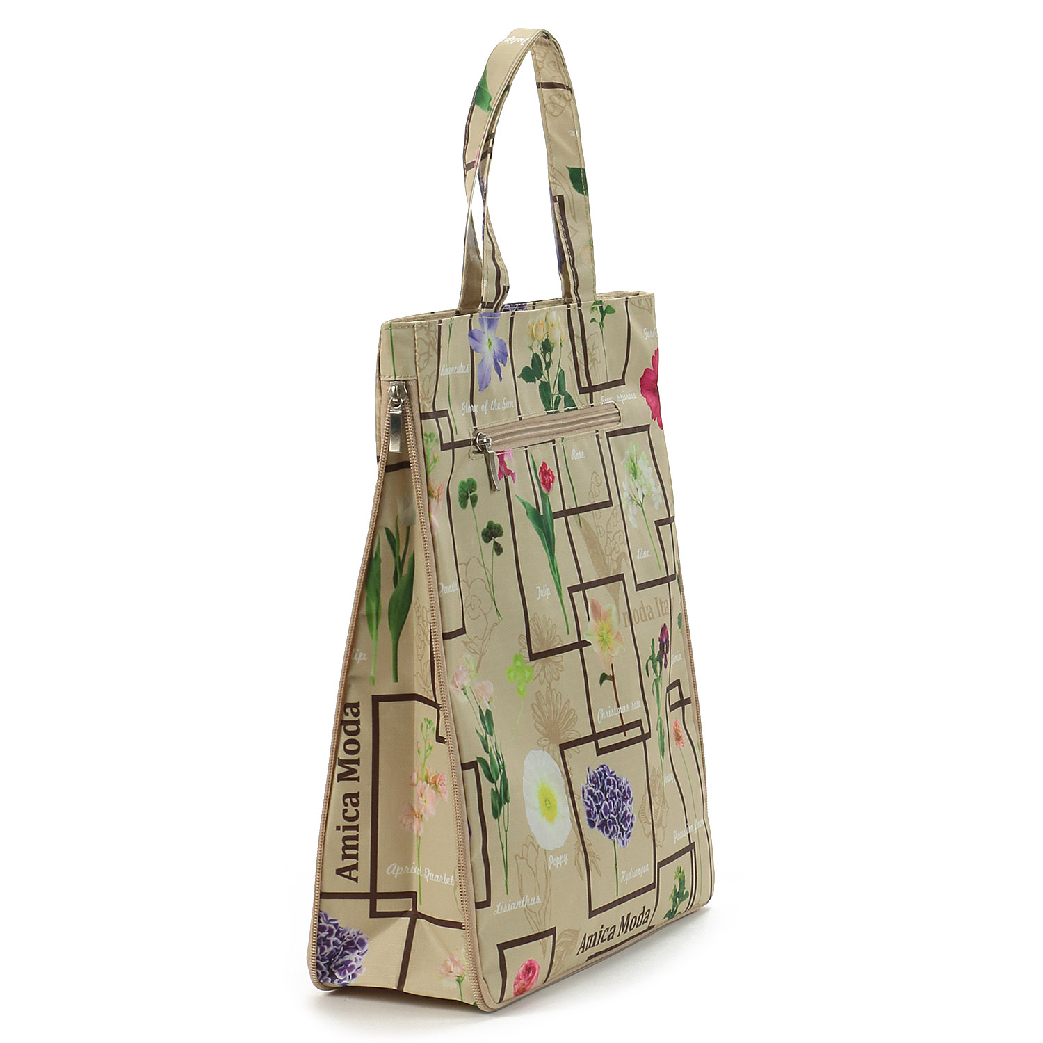 【エトワール別注柄】レクタングルフラワーA4拡張縦型バッグ - 画像6