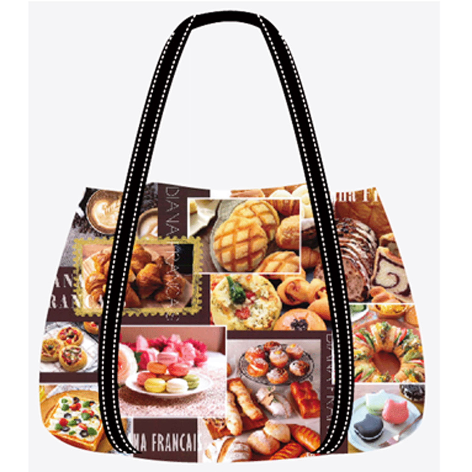 保冷転写プリントバルーン型トートバッグ - 画像2