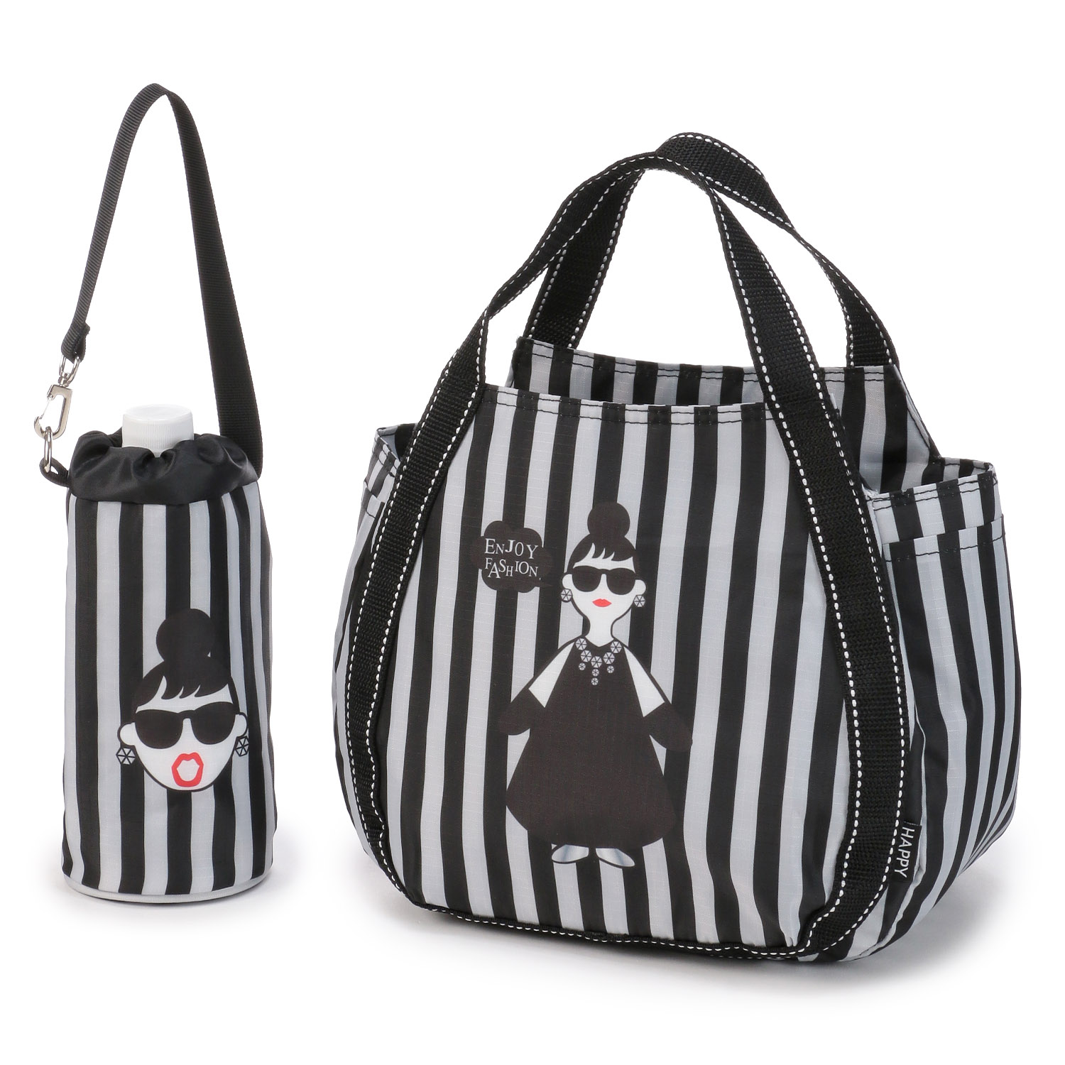 【エトワールオリジナル】保冷レディエマ柄ボトル付きバッグ バルーン小 - 画像7