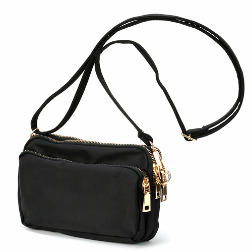 3ポケット多機能ショルダーバッグ - 画像3