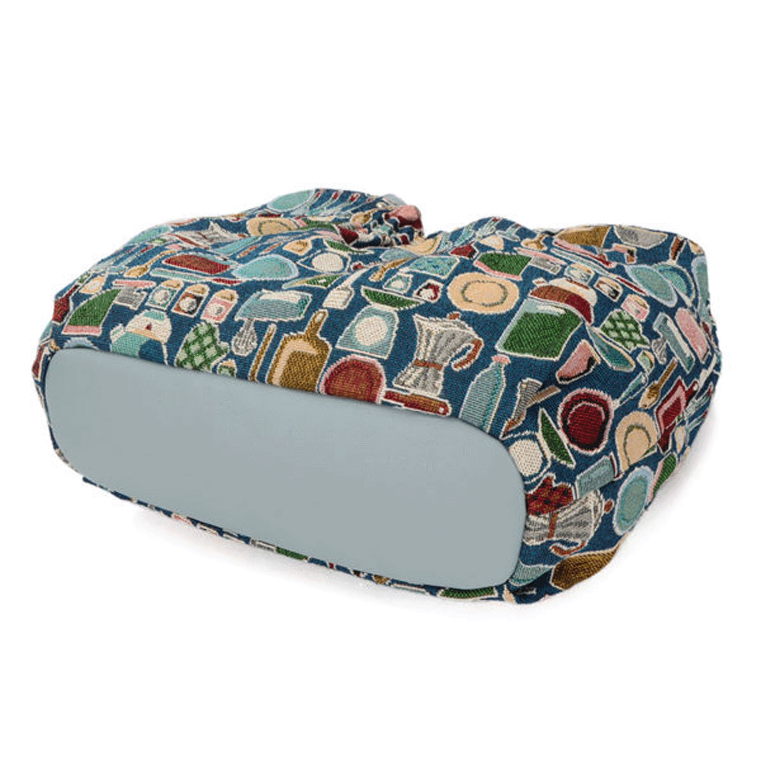 キッチン柄ゴブラン丸型トートバッグ - 画像7