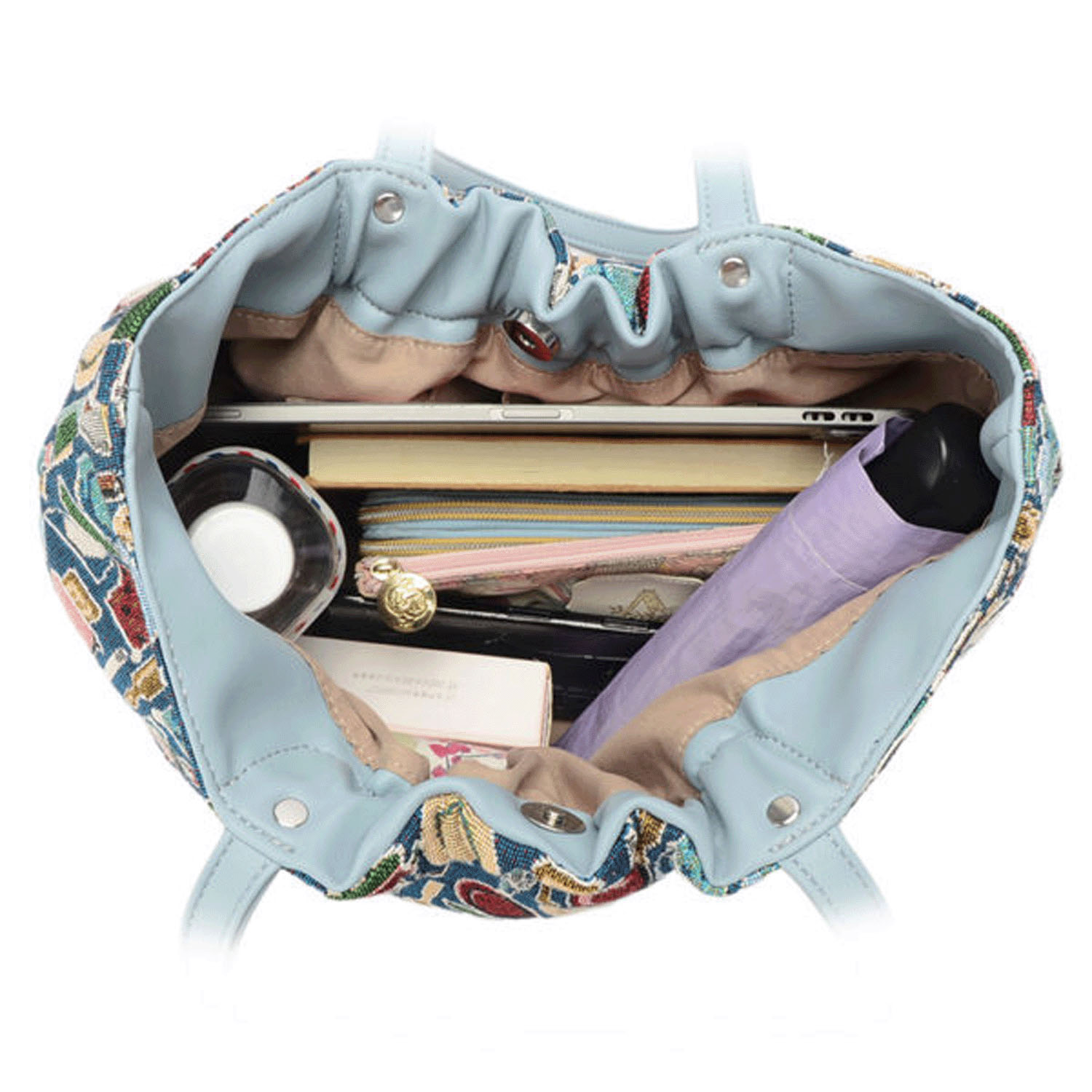 キッチン柄ゴブラン丸型トートバッグ - 画像8