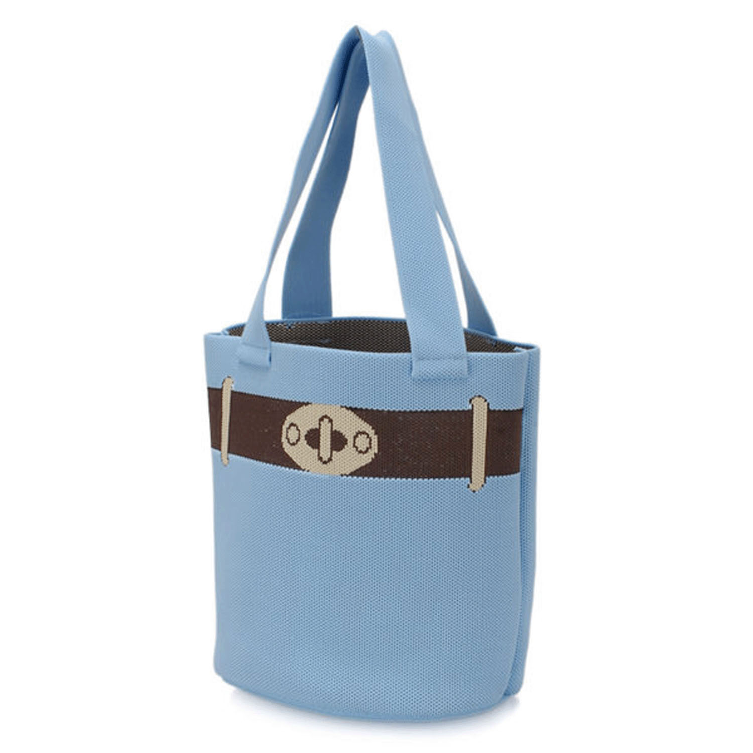 だまし絵ニットトートバッグ - 画像6