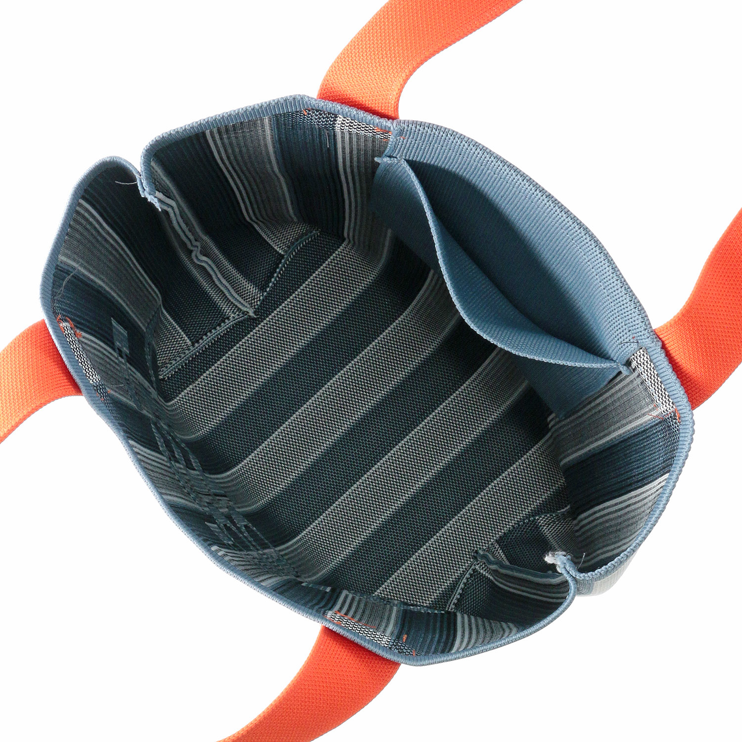 【エトワール別注柄】ストライプロゴ柄ニットトートバッグ - 画像5