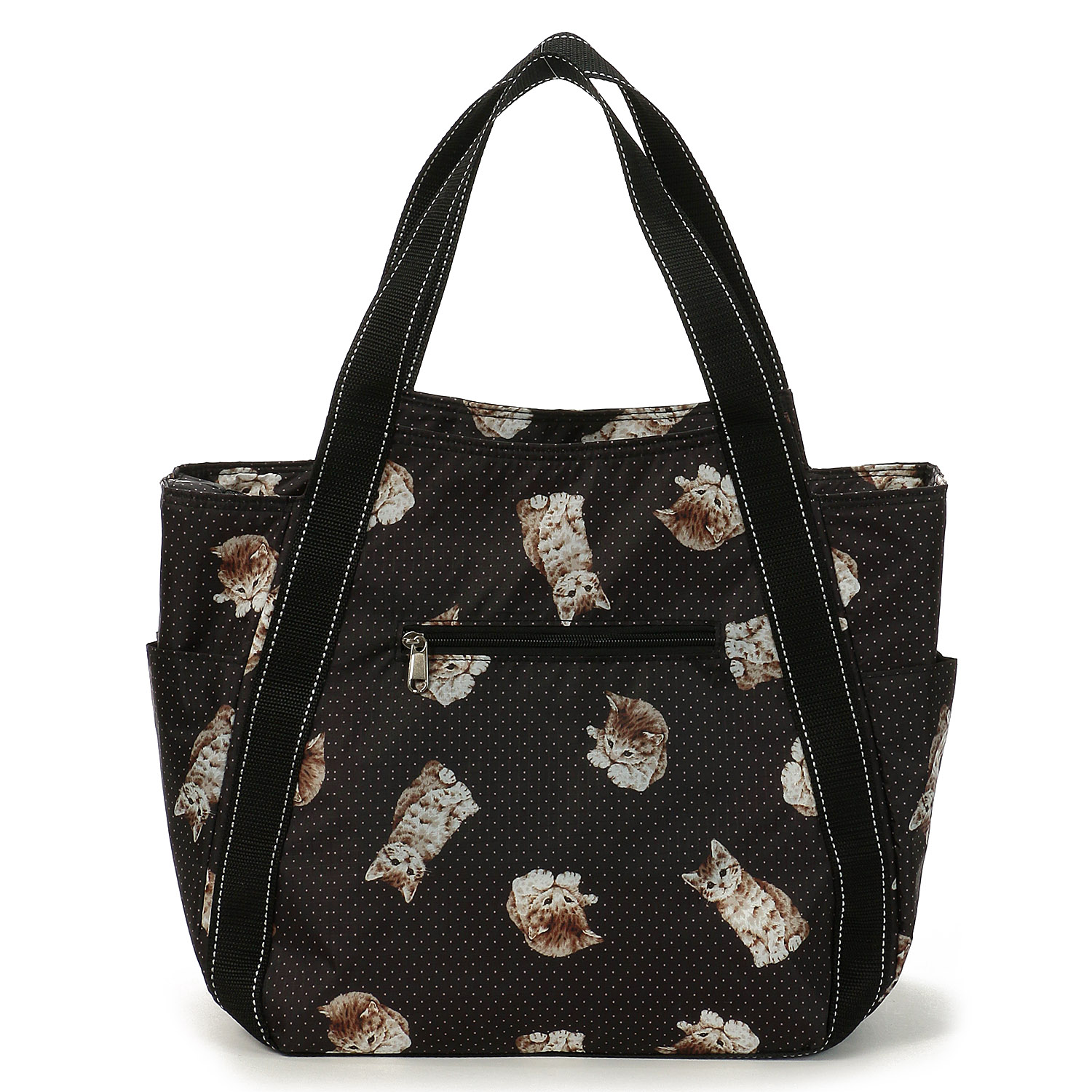【エトワール先行販売】保冷ドット猫柄バッグ バル－ン大 - 画像5