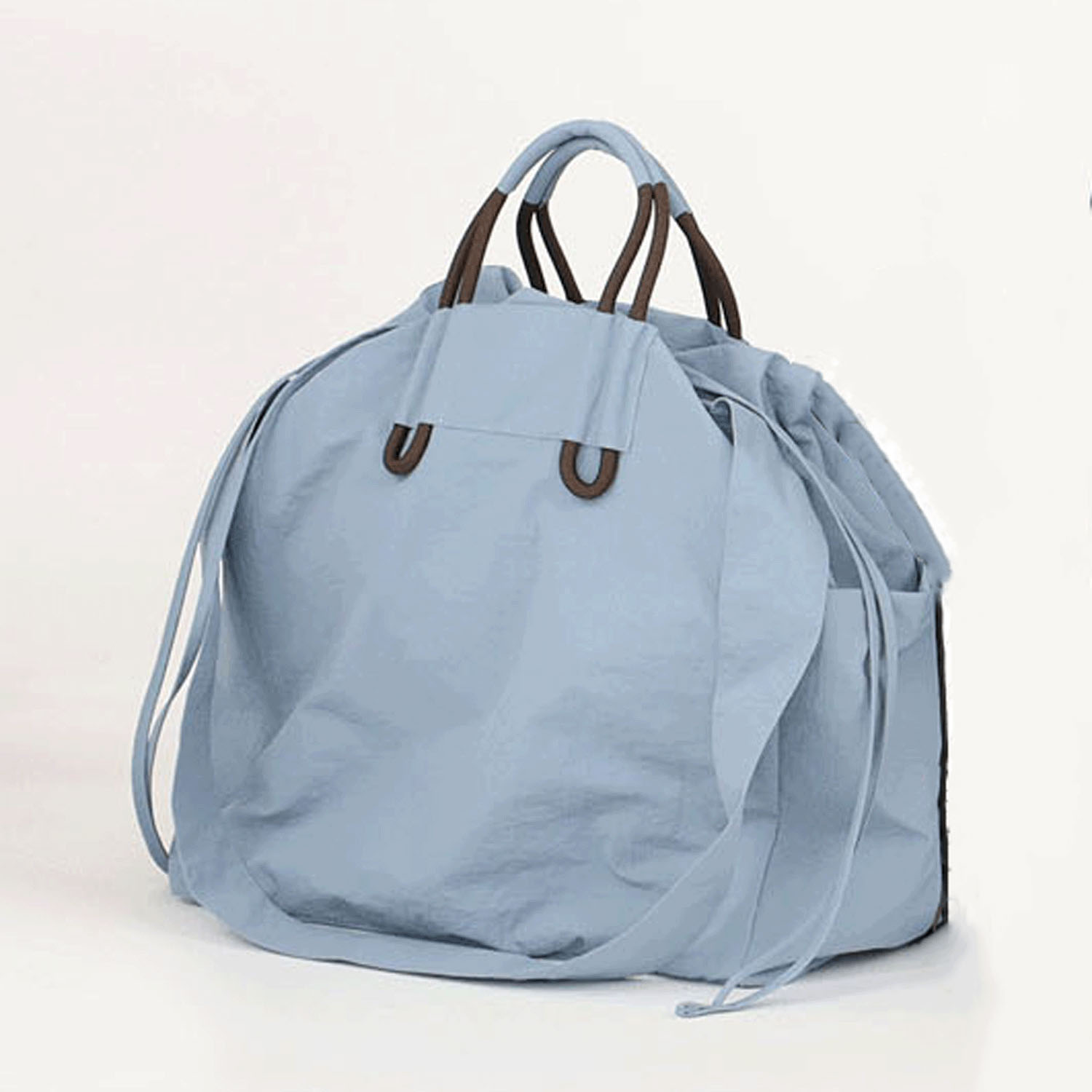 ロープハンドル2WAYコンパクトトートバッグ - 画像6