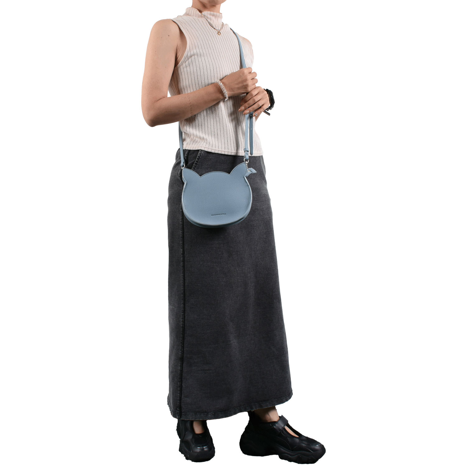 MACARONIC STYLE ネコ型ショルダーバッグ