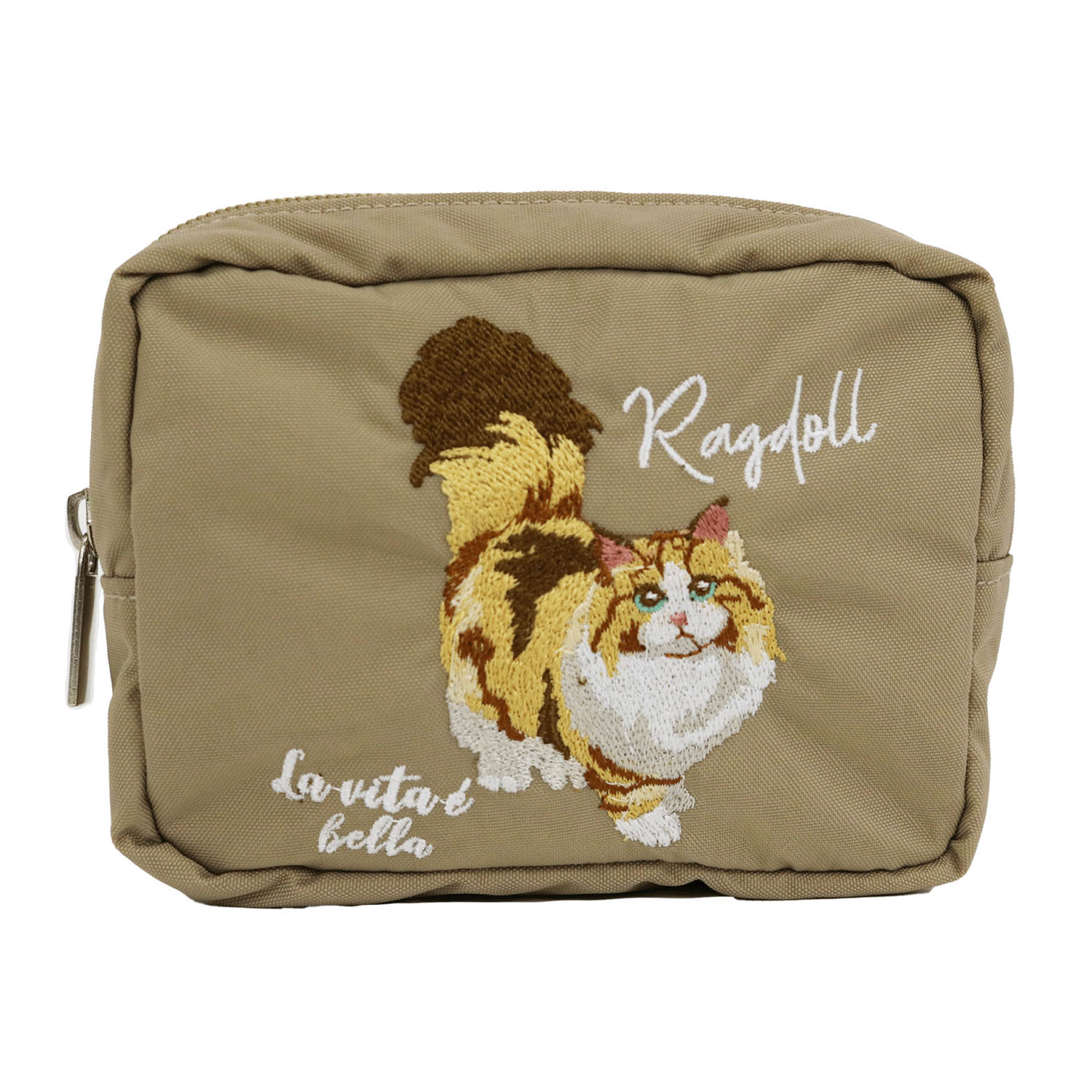 【74－00は在庫限りで終了】アニマル刺繍ポーチ - 画像4