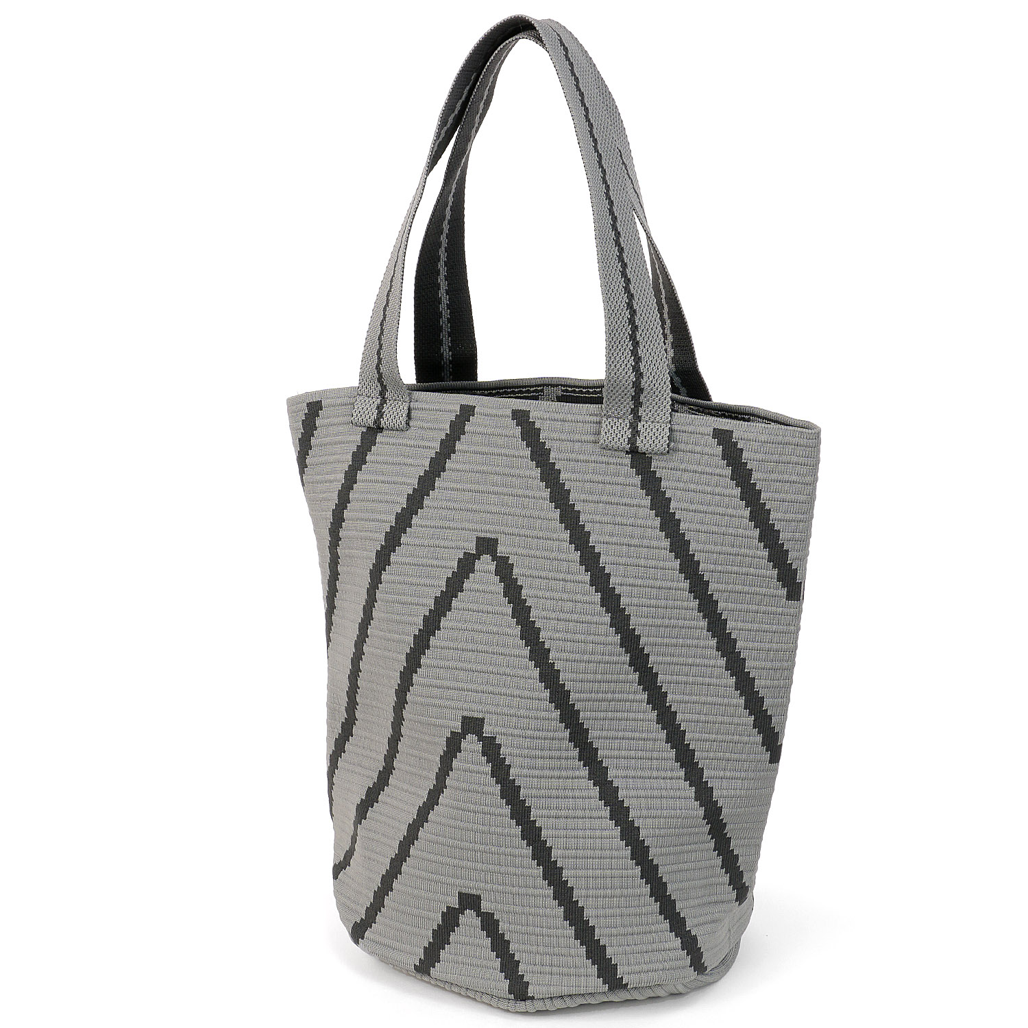 【20－52、24－00、25－00は在庫限りで終了】幾何学柄トートバッグ - 画像2