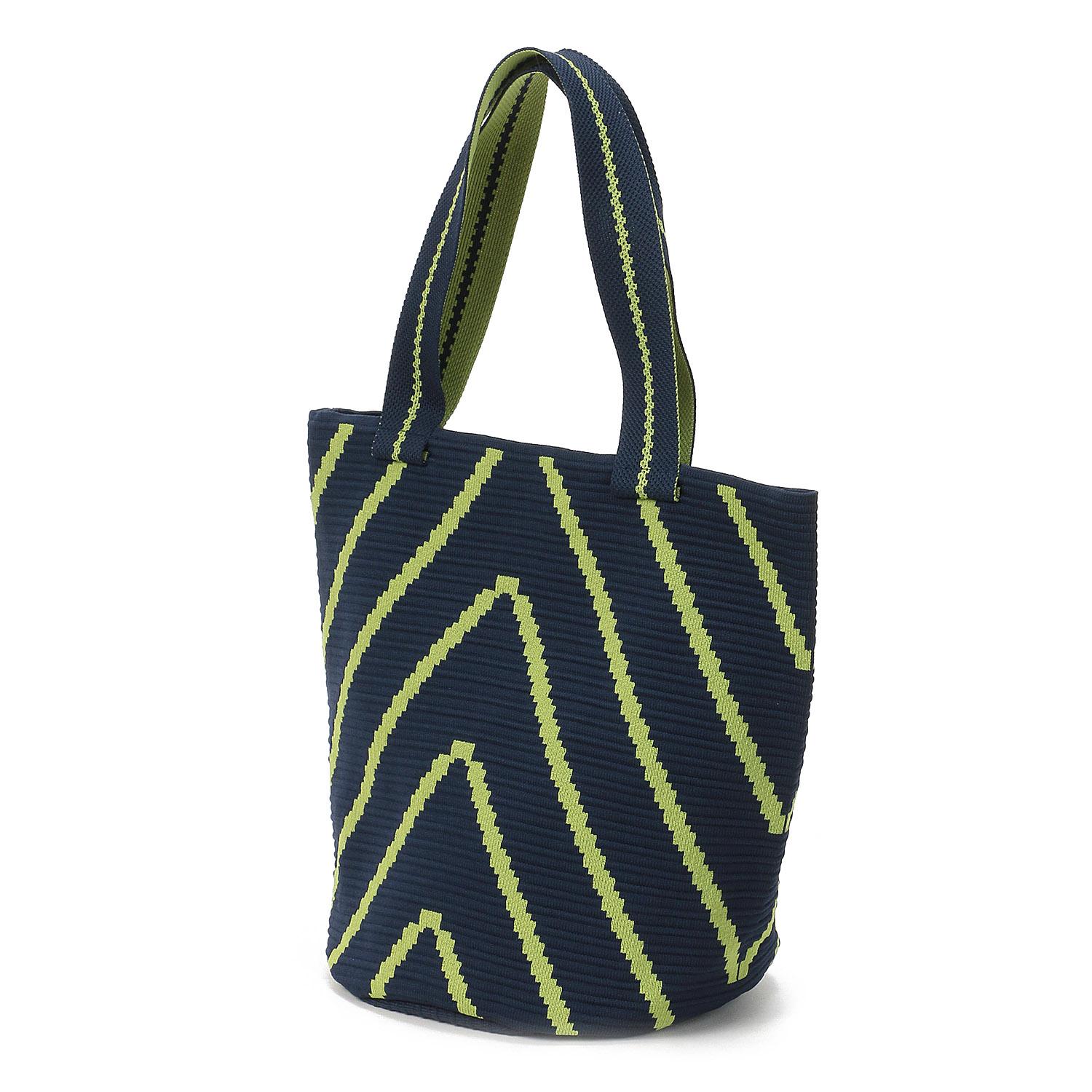 【20－52、24－00、25－00は在庫限りで終了】幾何学柄トートバッグ - 画像5