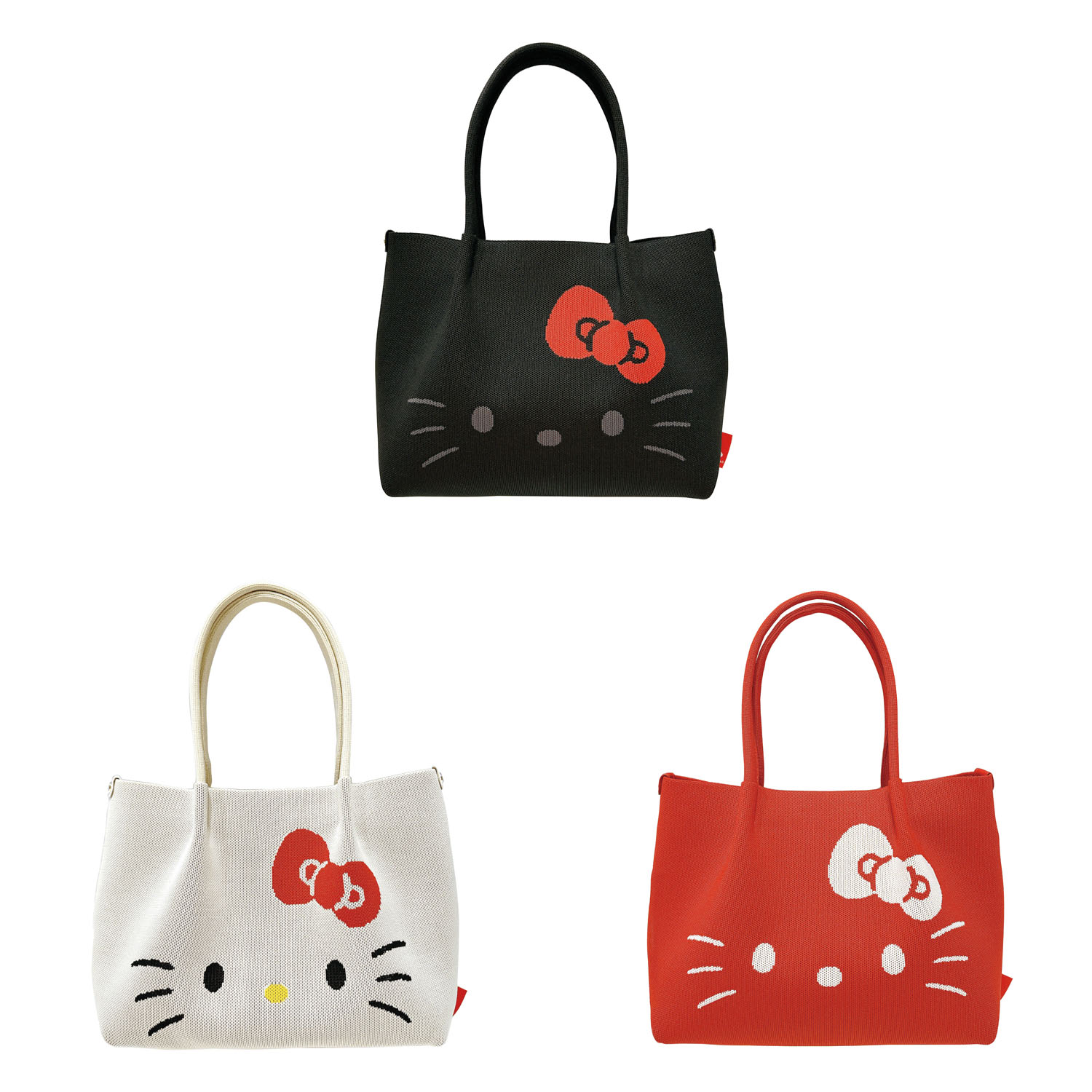 【アイボリーは完売終了】ハローキティ R－full デリトートバッグ - 画像1