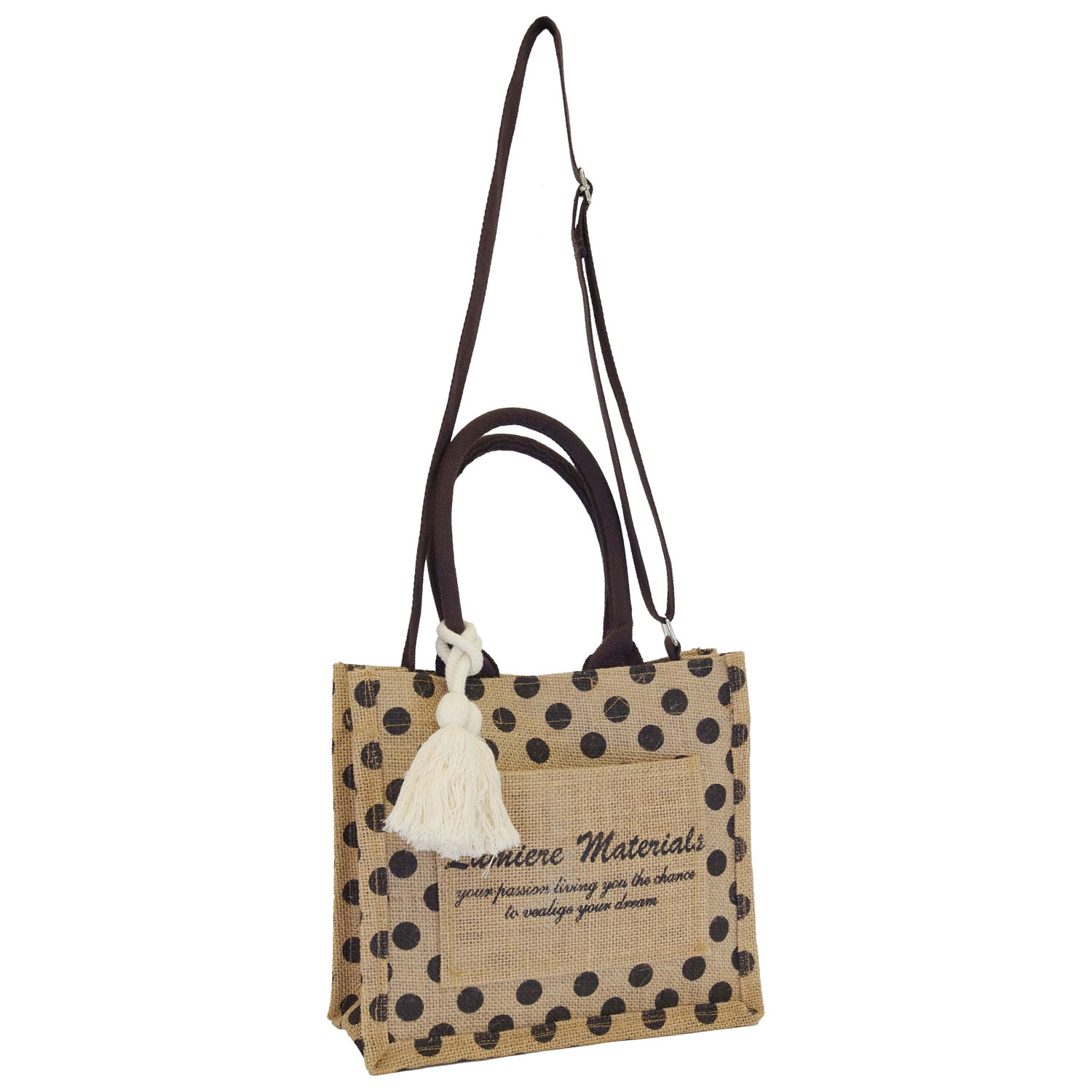 ジュート2WAYバッグ - 画像3