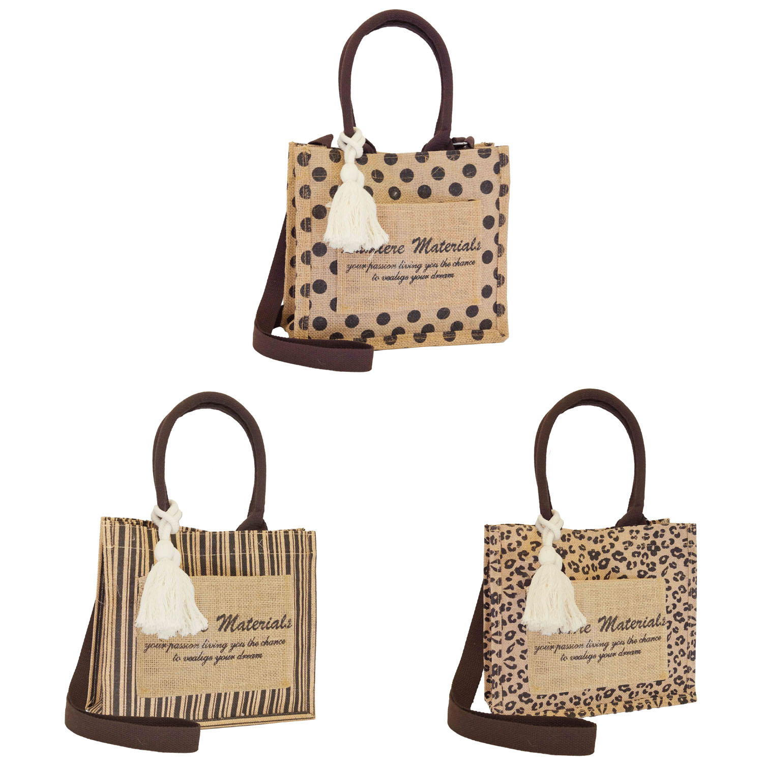 ジュート2WAYバッグ