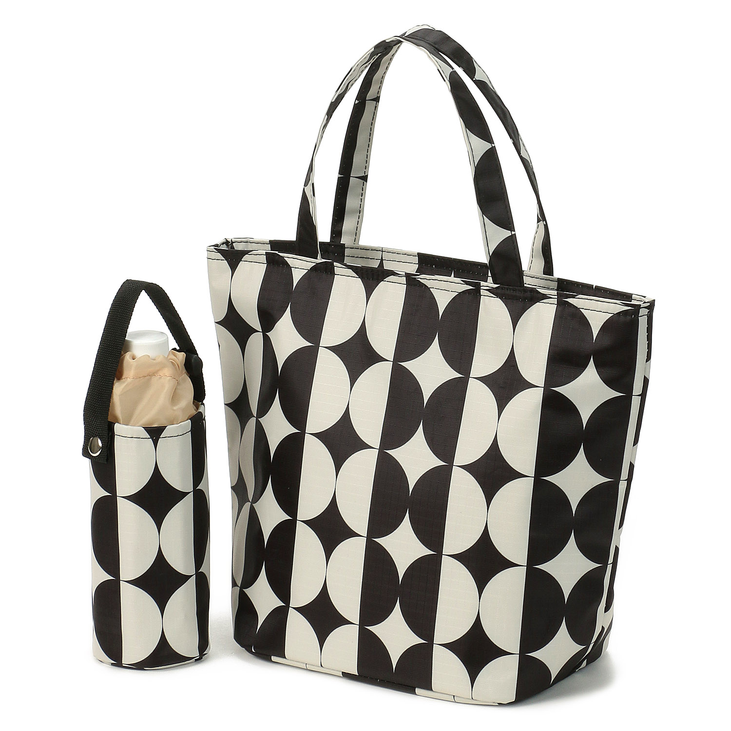 【エトワール別注柄】ドット柄保冷ボトル付バッグ - 画像6