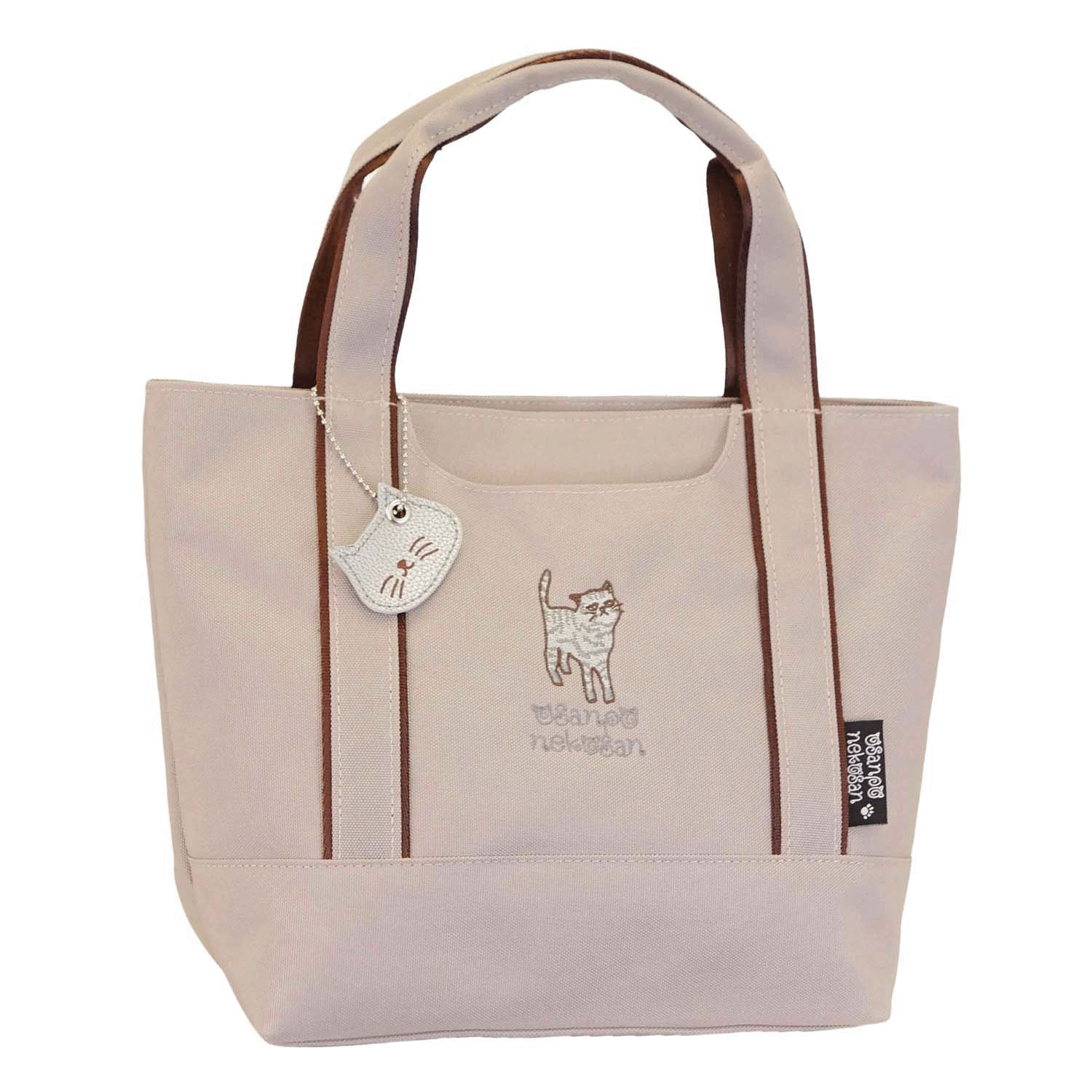 おさんぽねこさん エンブロイダリートートバッグ - 画像2