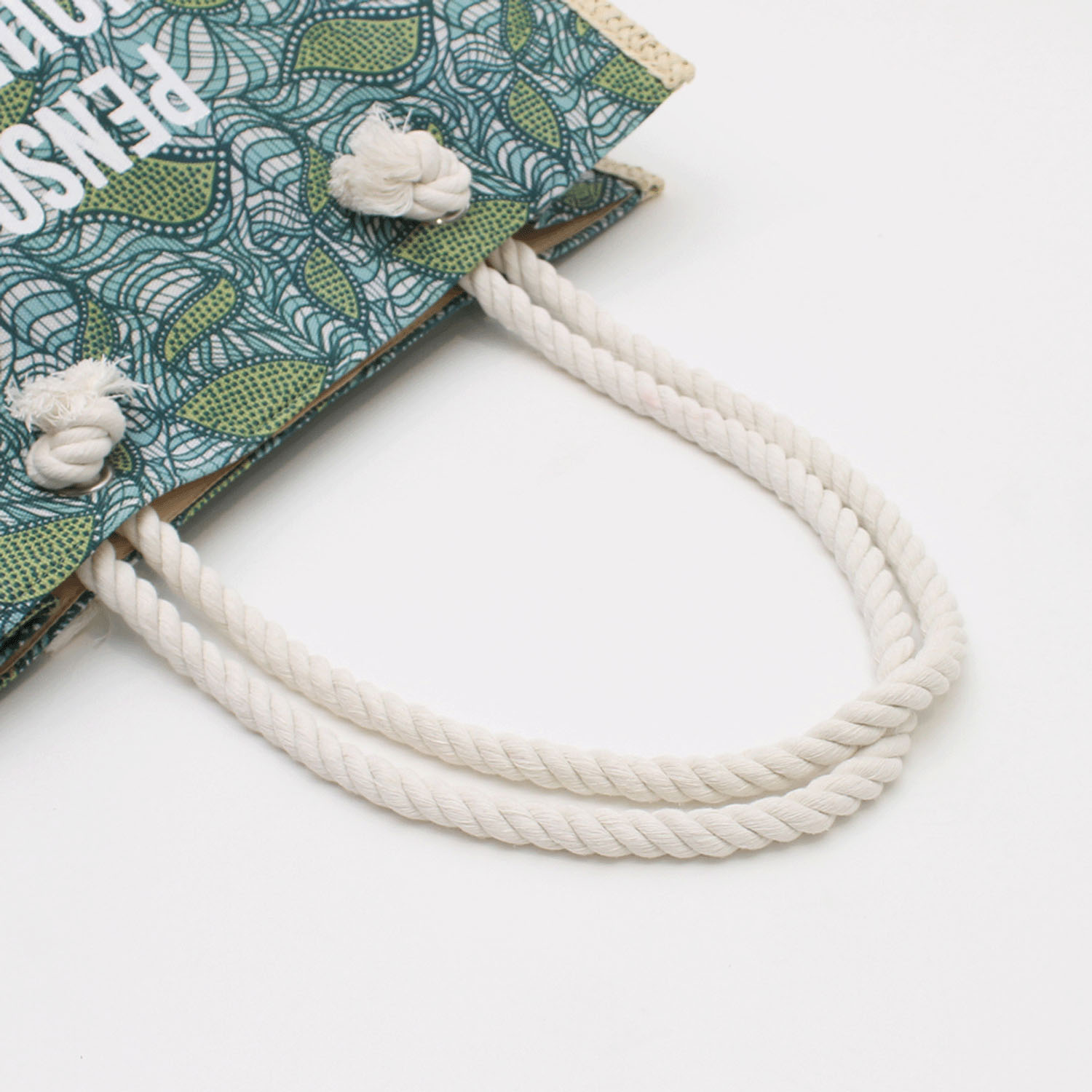 雑材ラタイデアプリントトートバッグ - 画像12