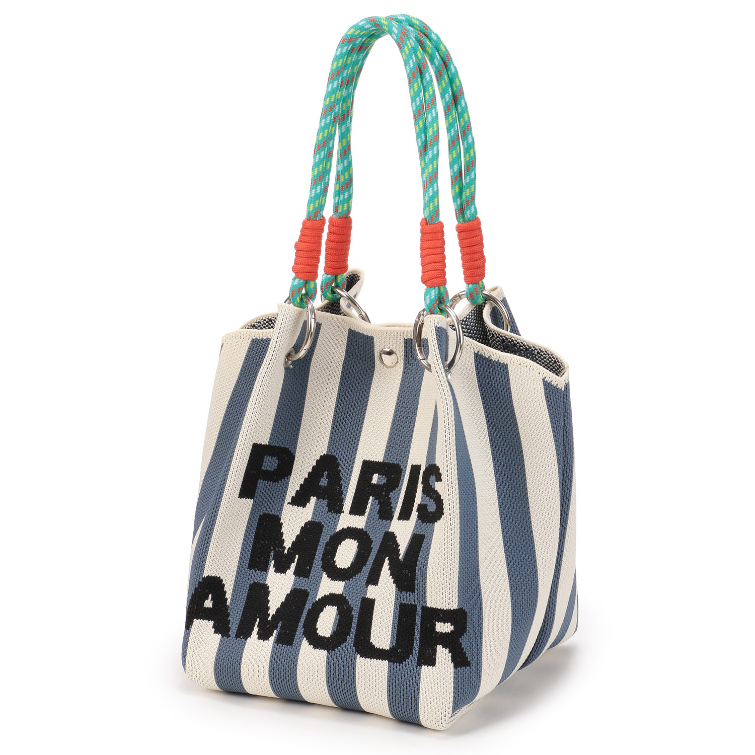 【12－00と15－00はエトワール限定再生産】ロープハンドルニットバッグ - 画像2