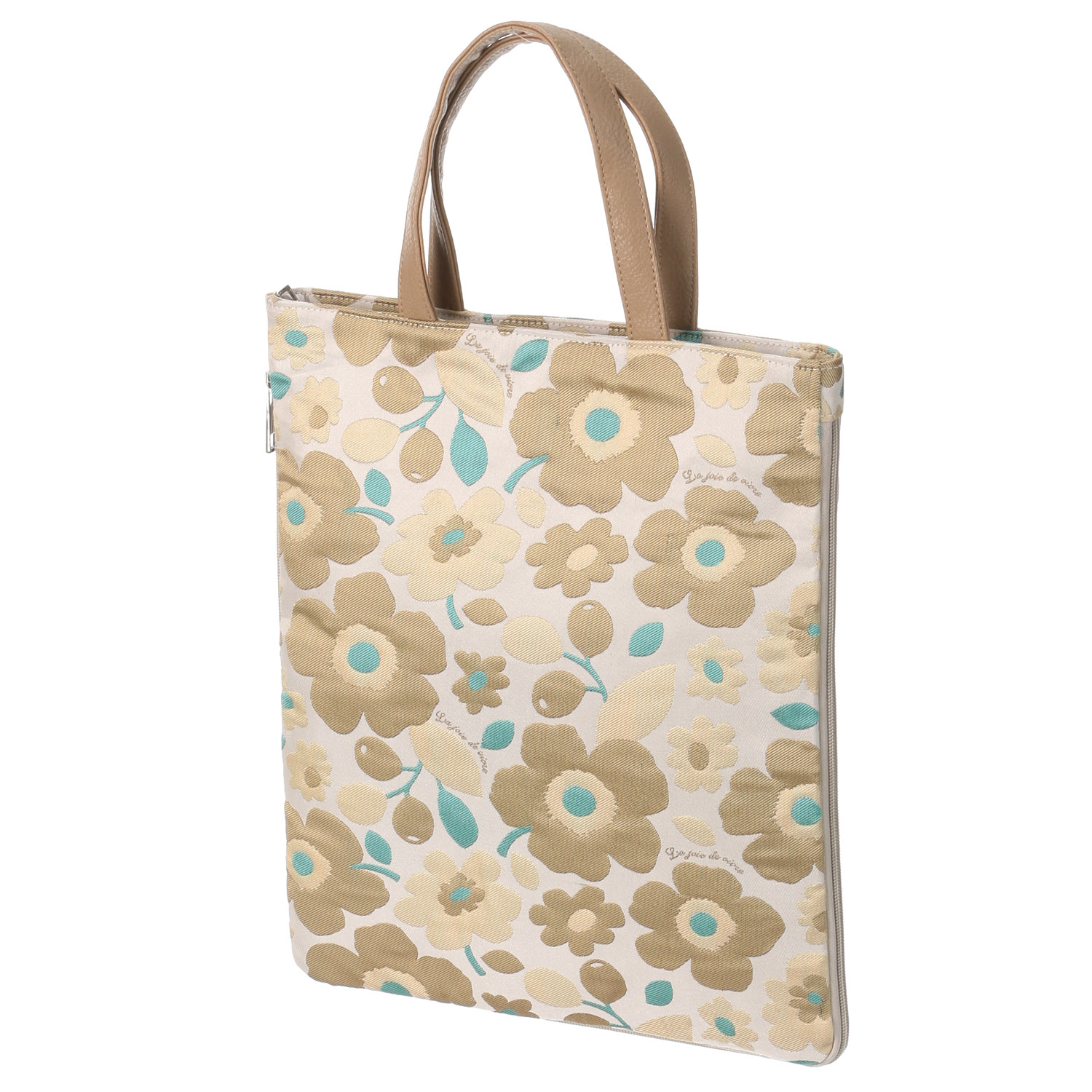 【エトワール別注柄】北欧花柄A4拡張縦型バッグ - 画像3