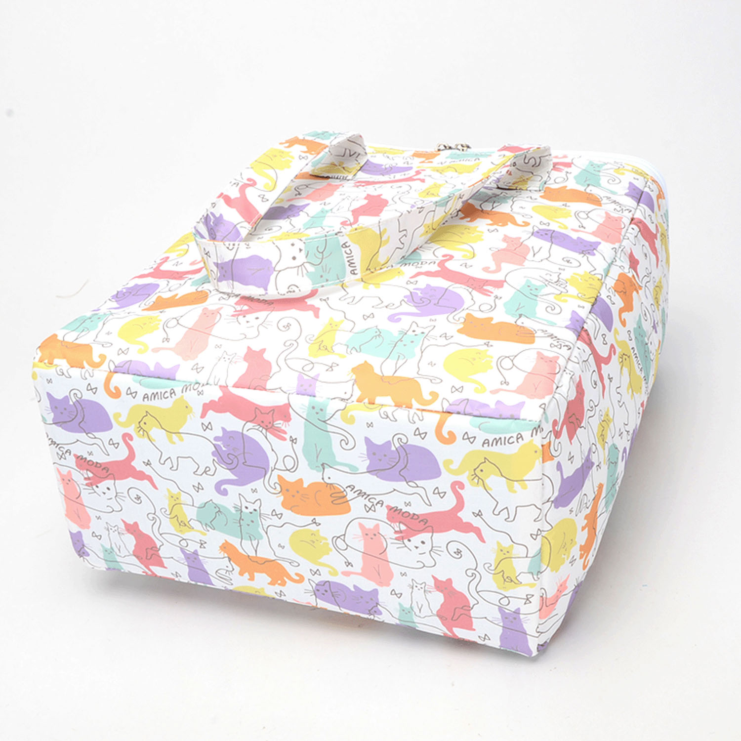 カラフル猫保冷トートバッグ - 画像4