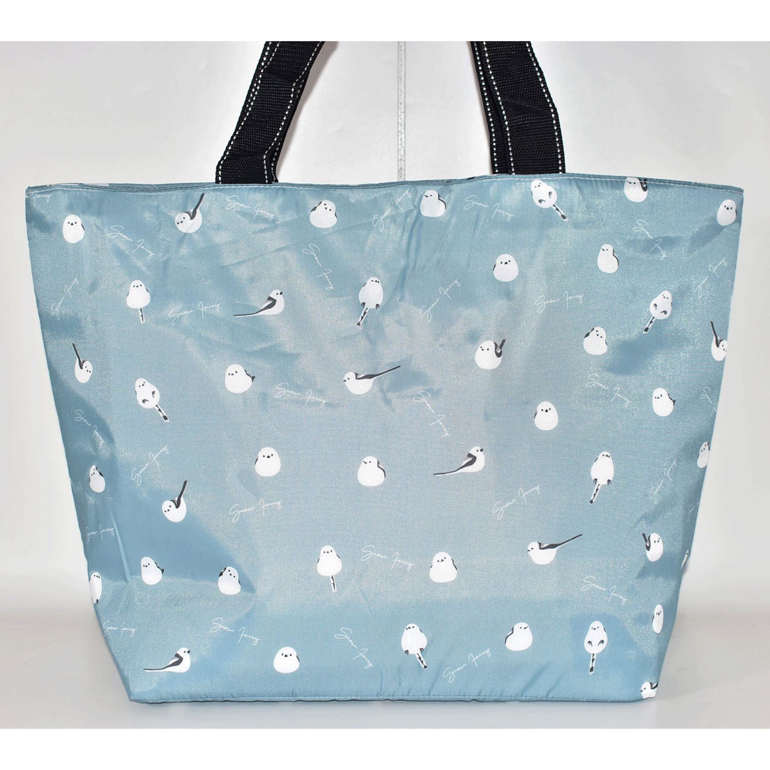 シマエナガ柄保冷トートバッグ - 画像3